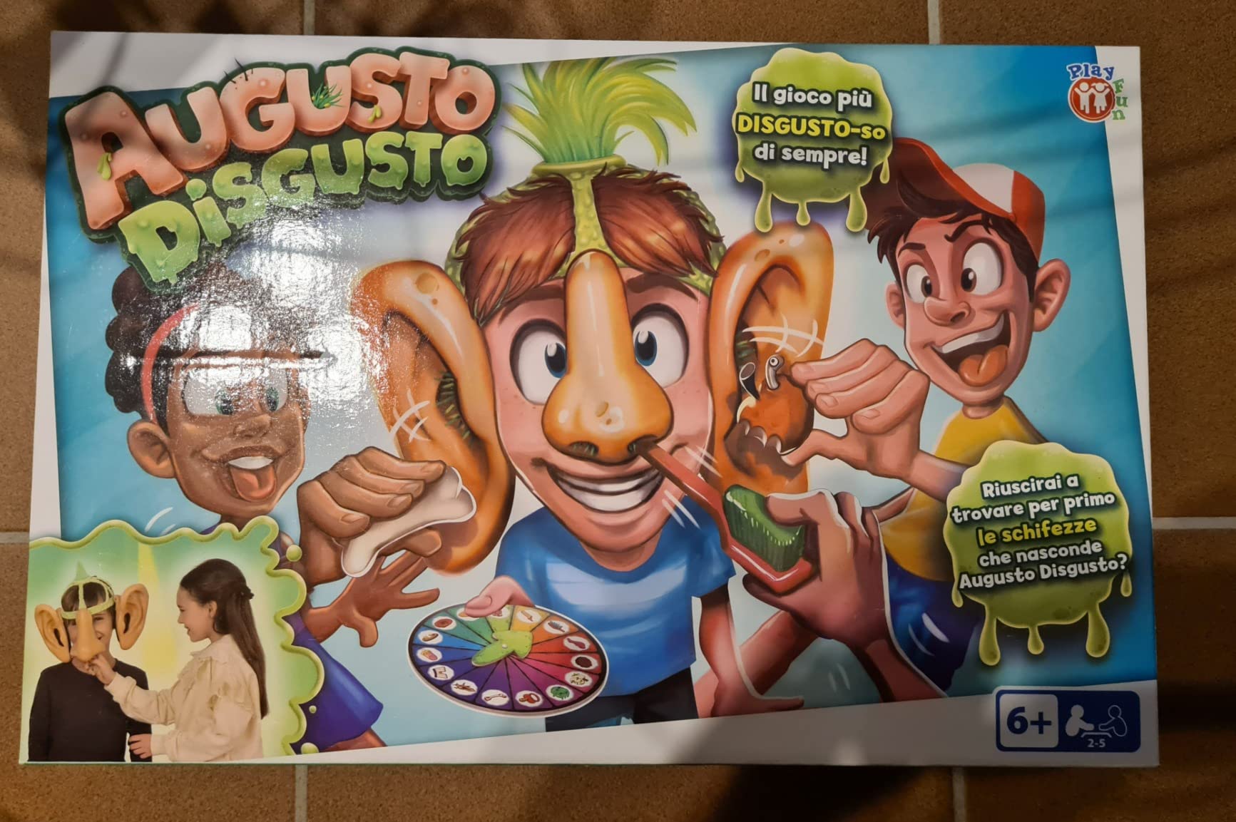 IMC Toys Play Fun Augusto Disgusto gioco da tavolo 6+ anni