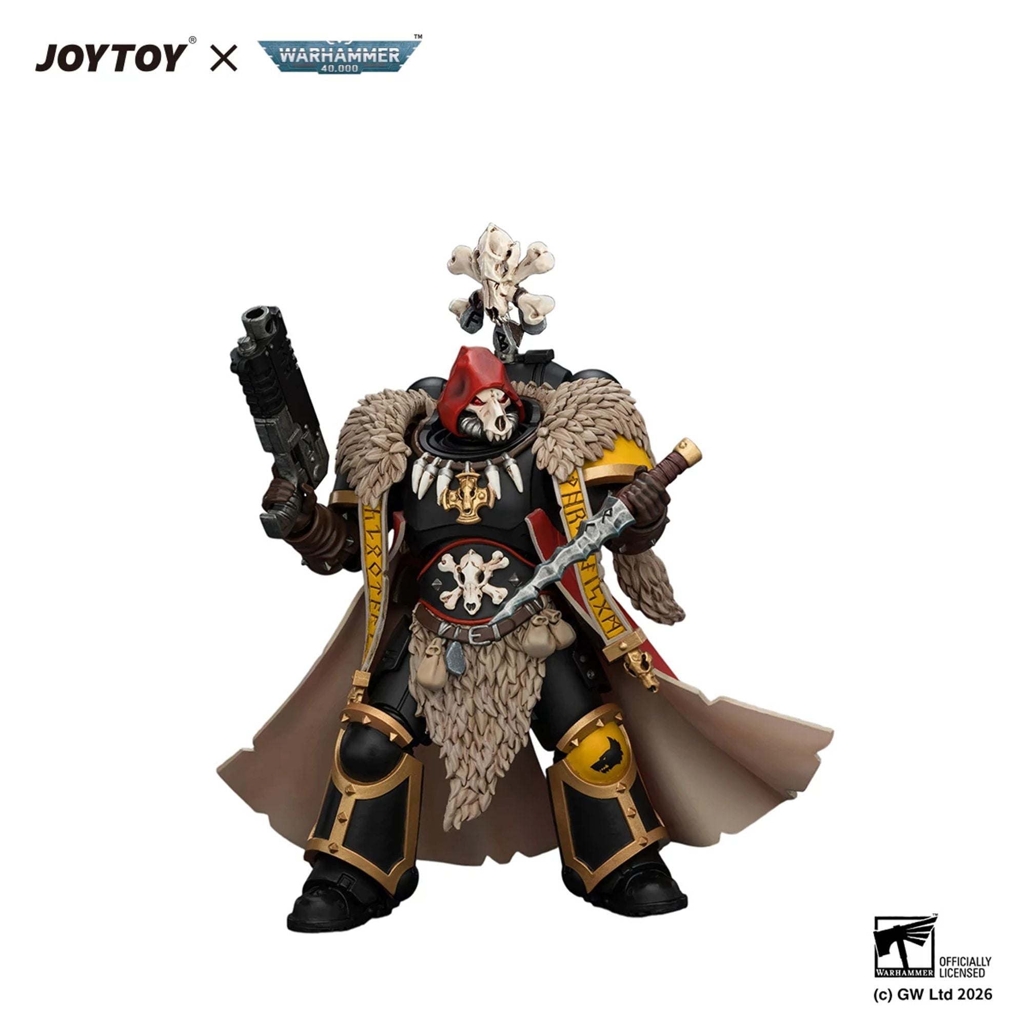 JoyToy Wolf Priest Space Wolves action Warhammer 40K