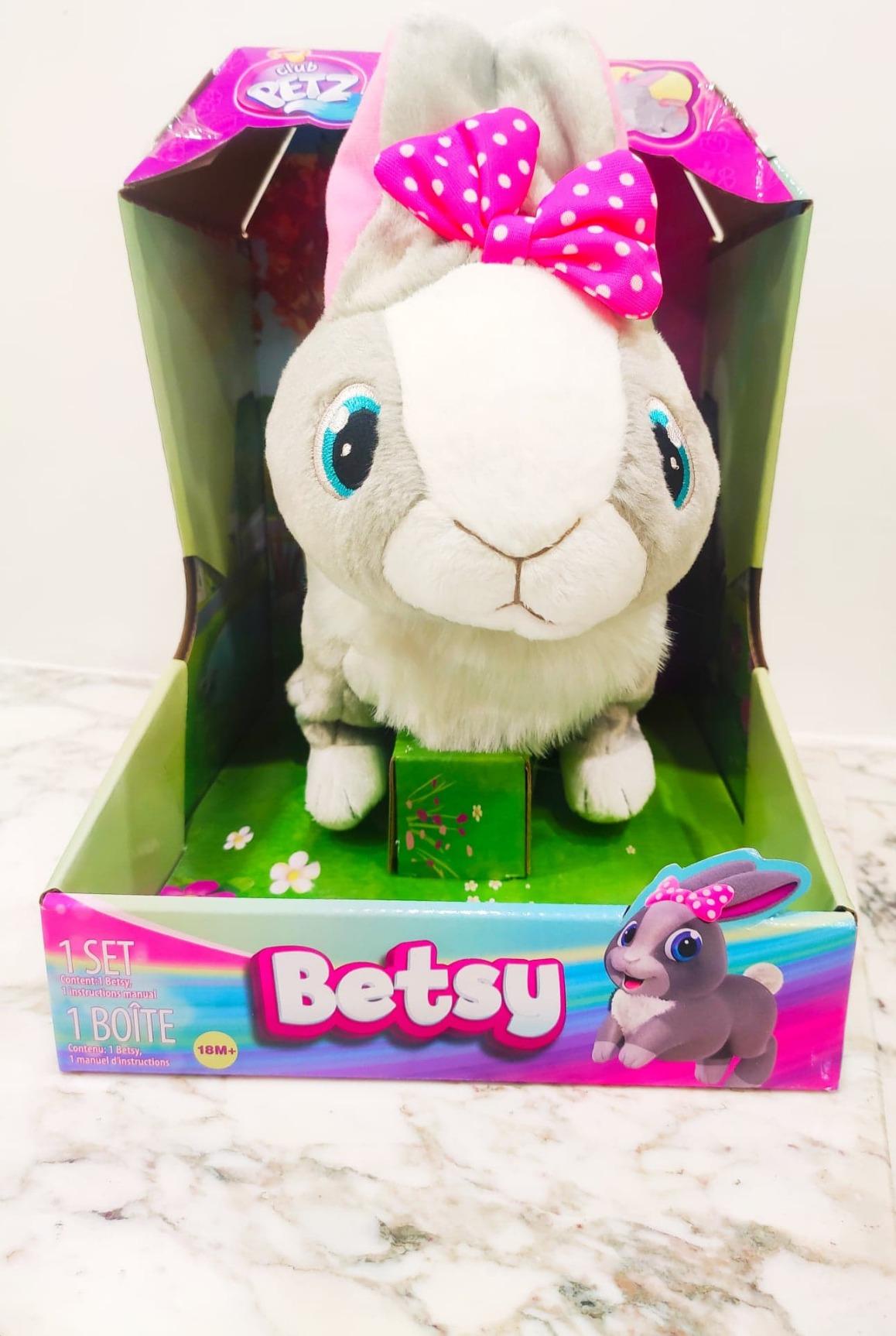 Club Petz Betsy Coniglietta Interattiva Marrone 23 cm