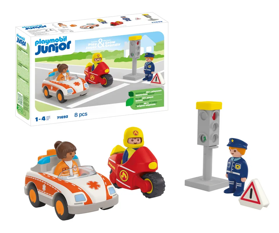 Playmobil Junior 71692 playset Eroi di tutti i giorni 8 pezzi