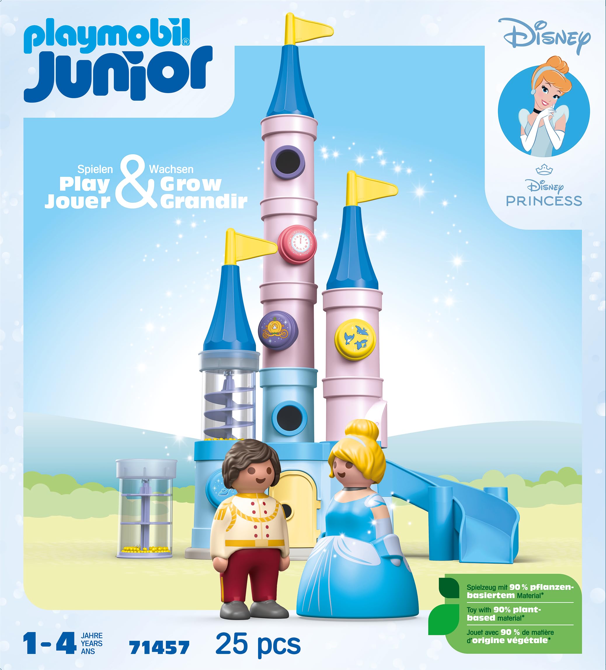 Playmobil Junior 71457 Castello di Cenerentola playset 25 pezzi