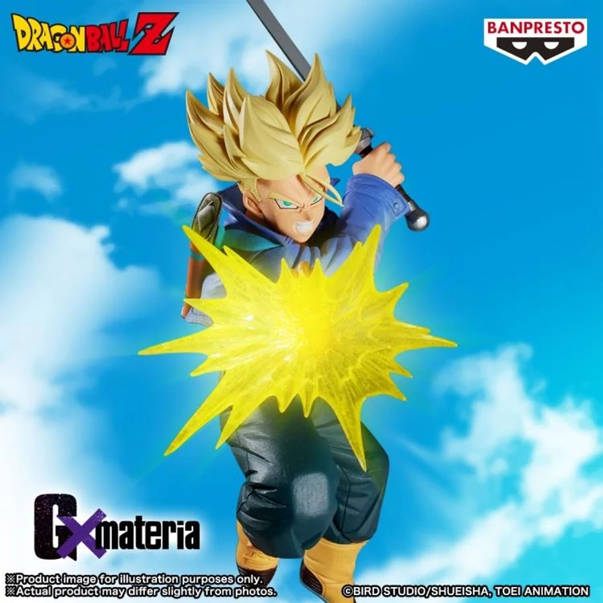 Banpresto Dragon Ball Z GxMateria Trunks statua 20 cm