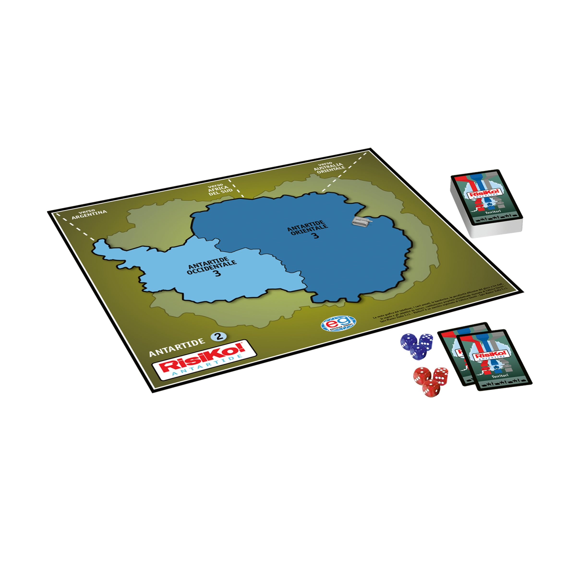 Risiko Antartide gioco tavolo strategia 2 giocatori 8+ anni