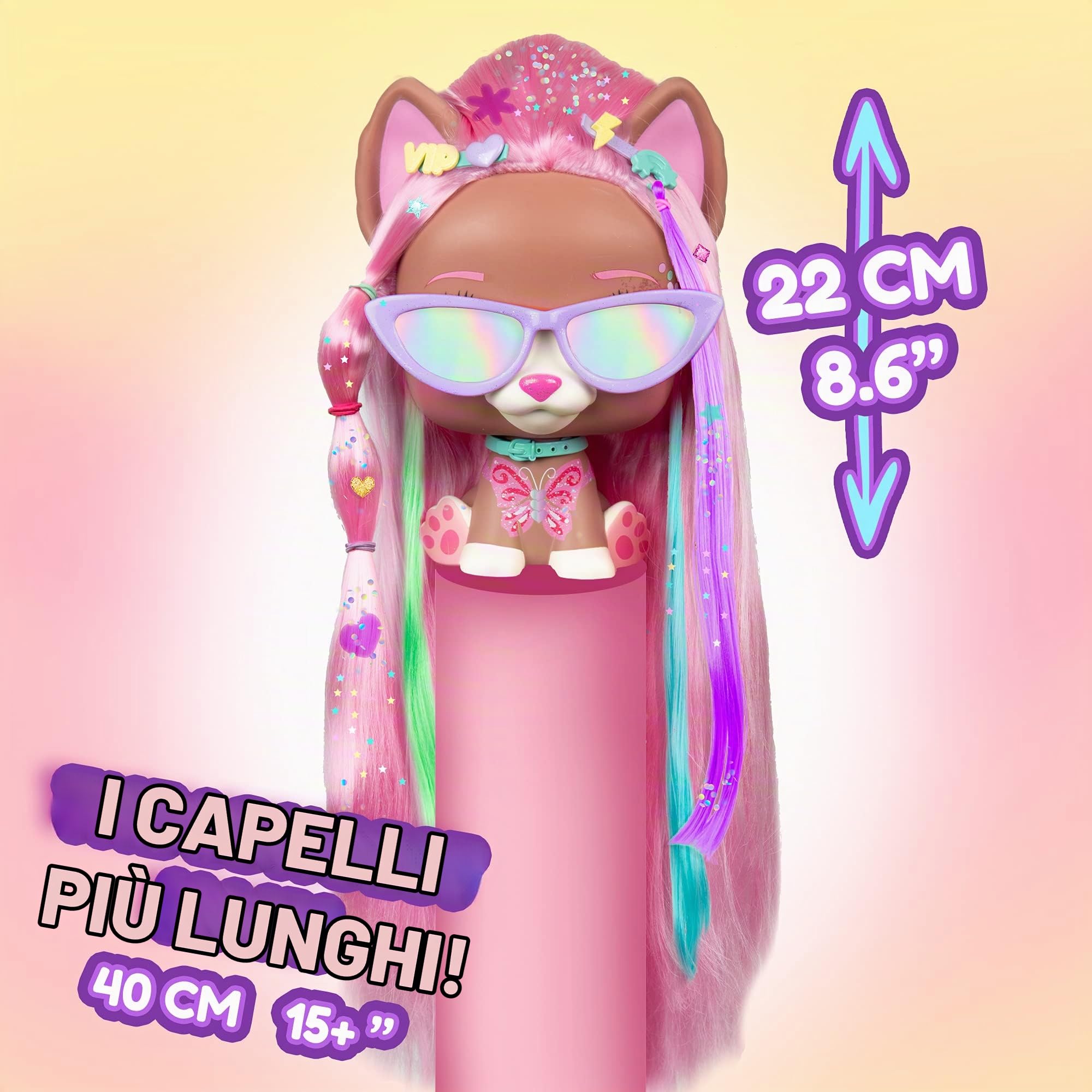 VIP Pets Mega Pet Nyla Bambola Capelli Lunghi
