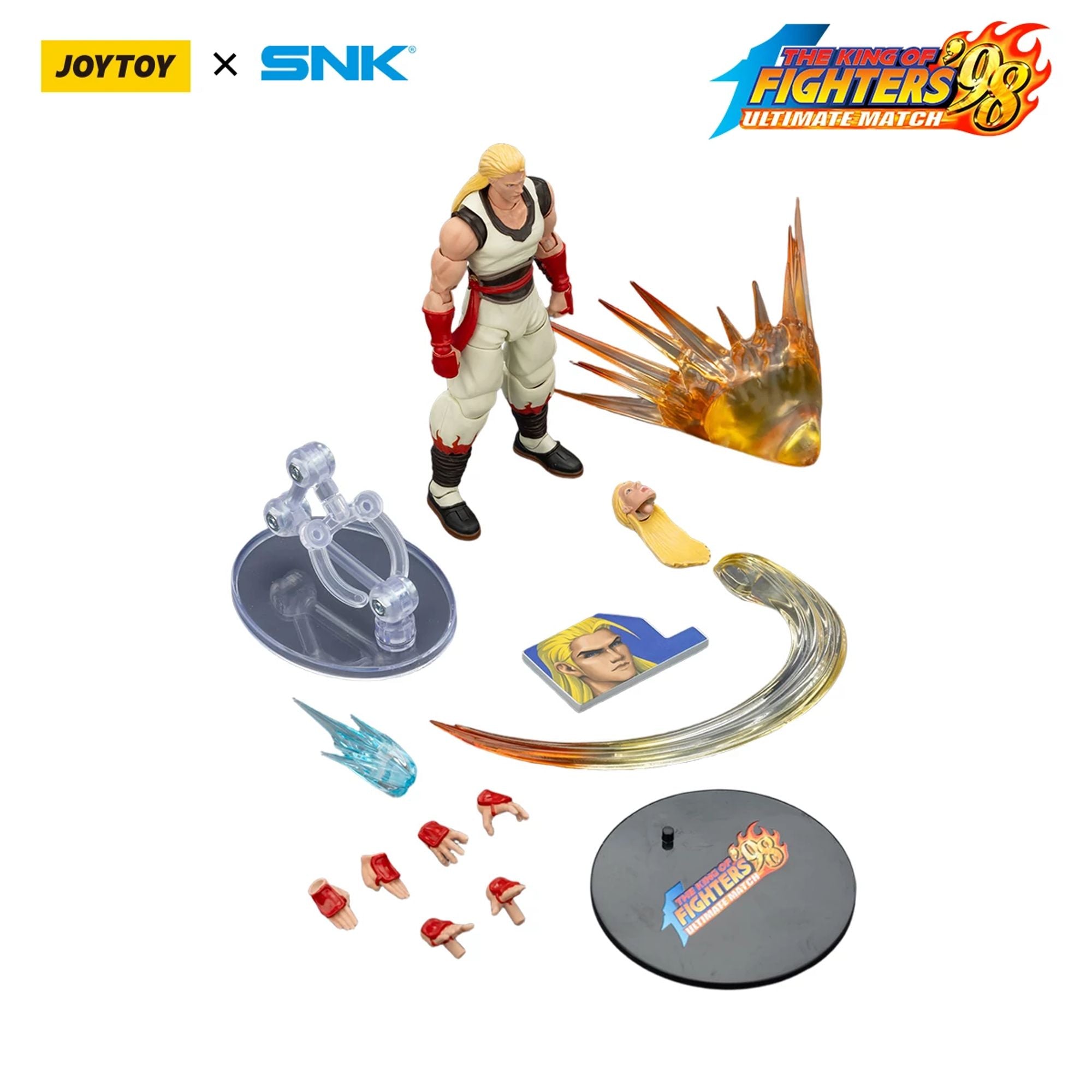 JoyToy Andy Bogard action figure Fatal Fury 1/18