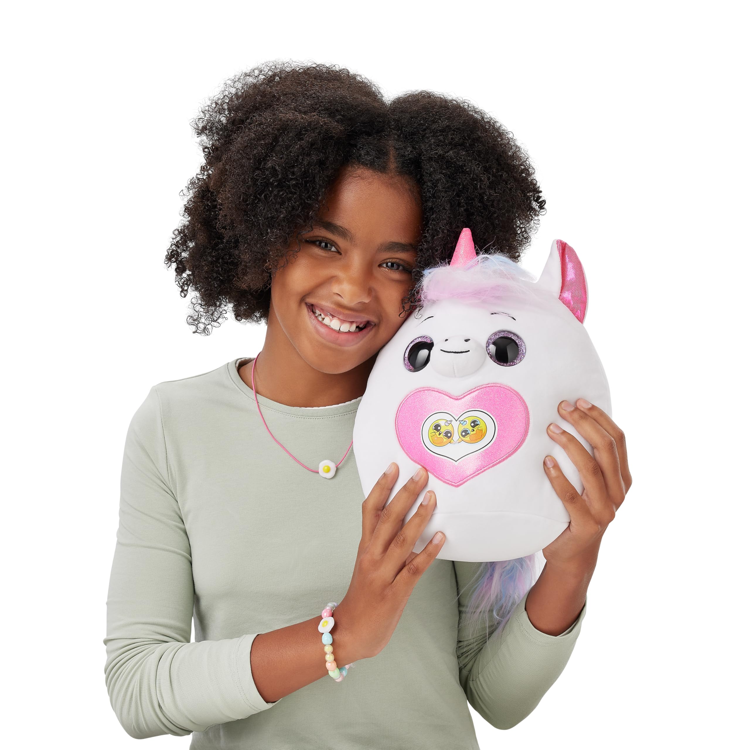 Rainbocorns Eggzania peluche elefante Peanuts 28 cm 20 sorprese