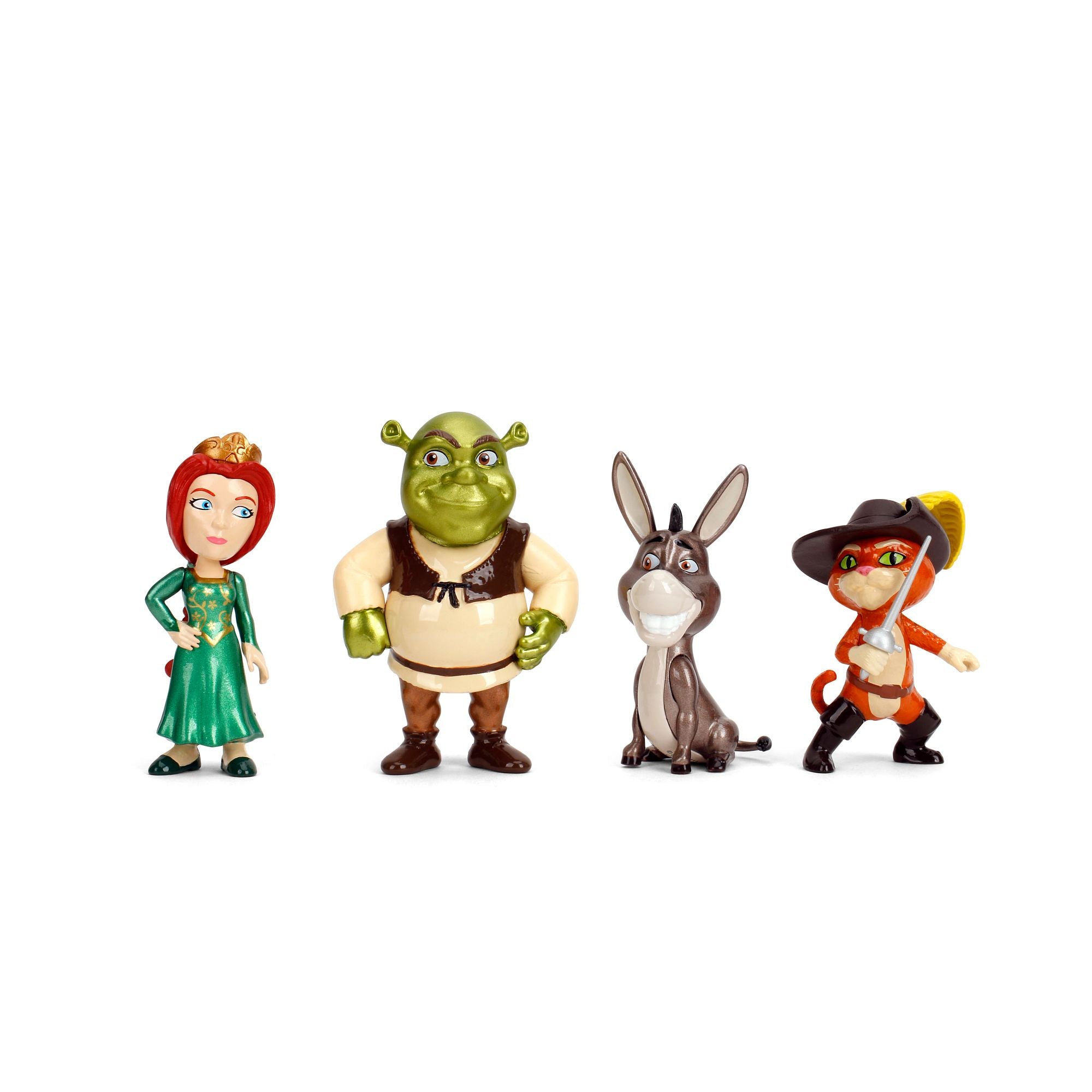 Jada Shrek Metalfigs Wave 1 mini figure 6 cm 4 pack