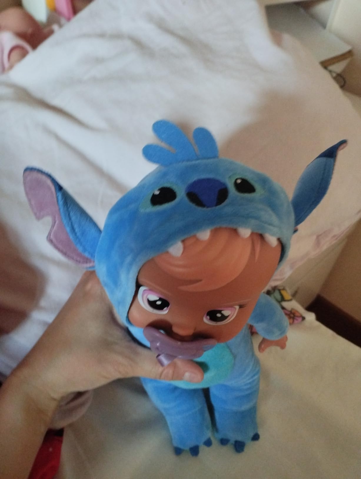 Cry Babies Tiny Cuddles Stitch Peluche 25 cm