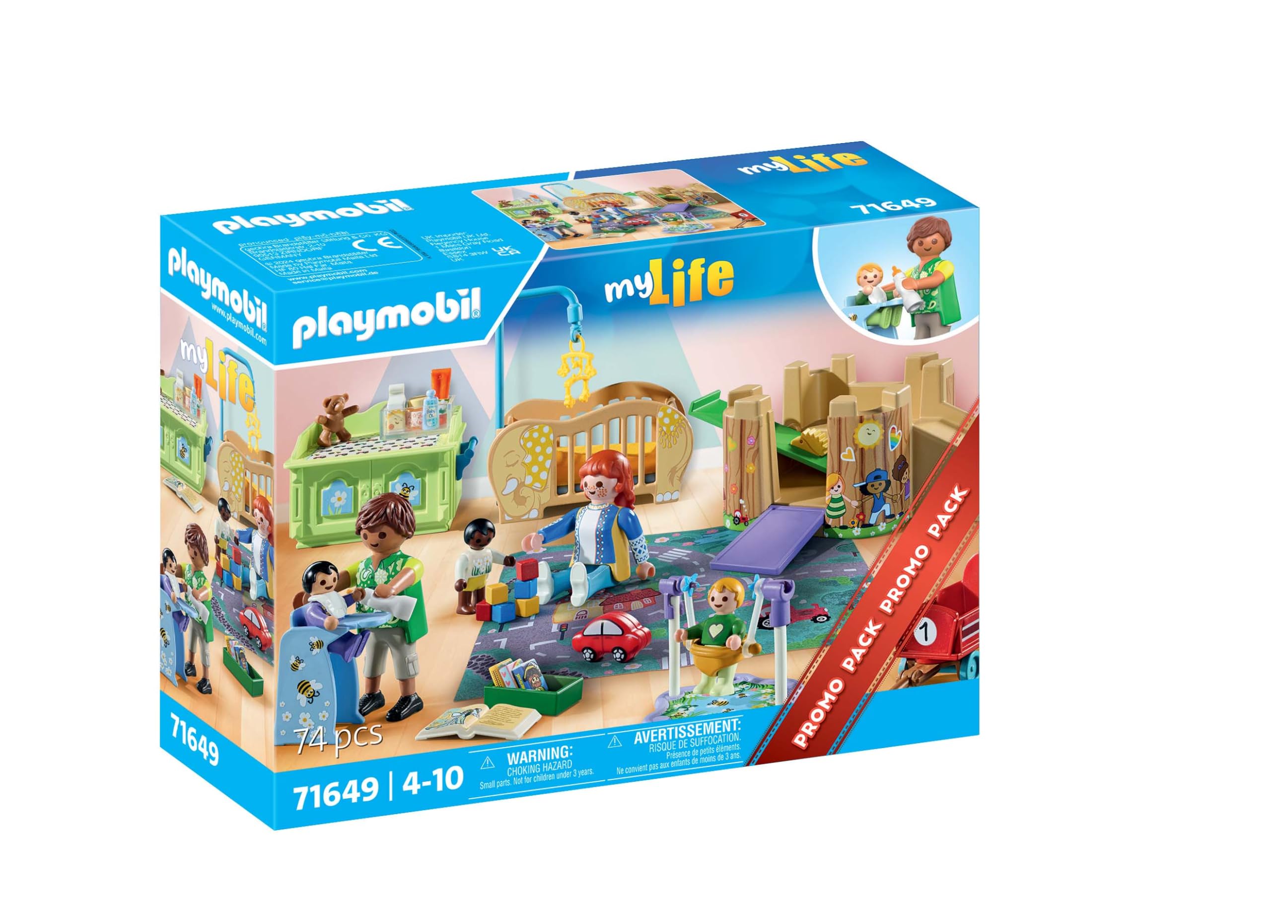 Playmobil My Life 71649 area giochi asilo 74 pezzi