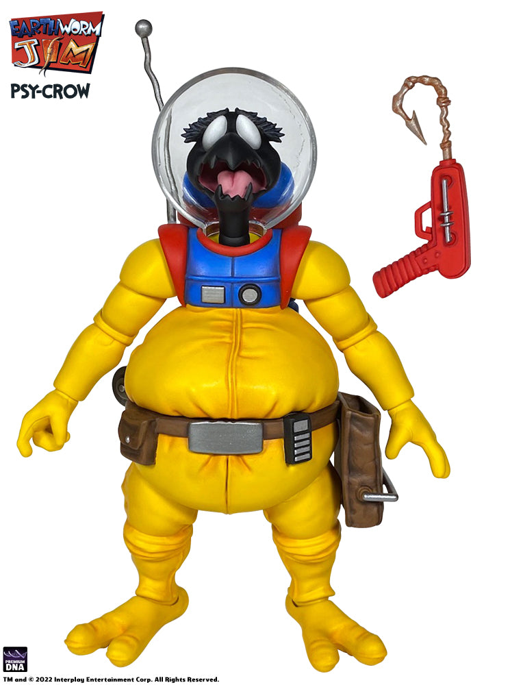 Premium DNA Earthworm Jim Psy-Crow 1/12 Action Figure