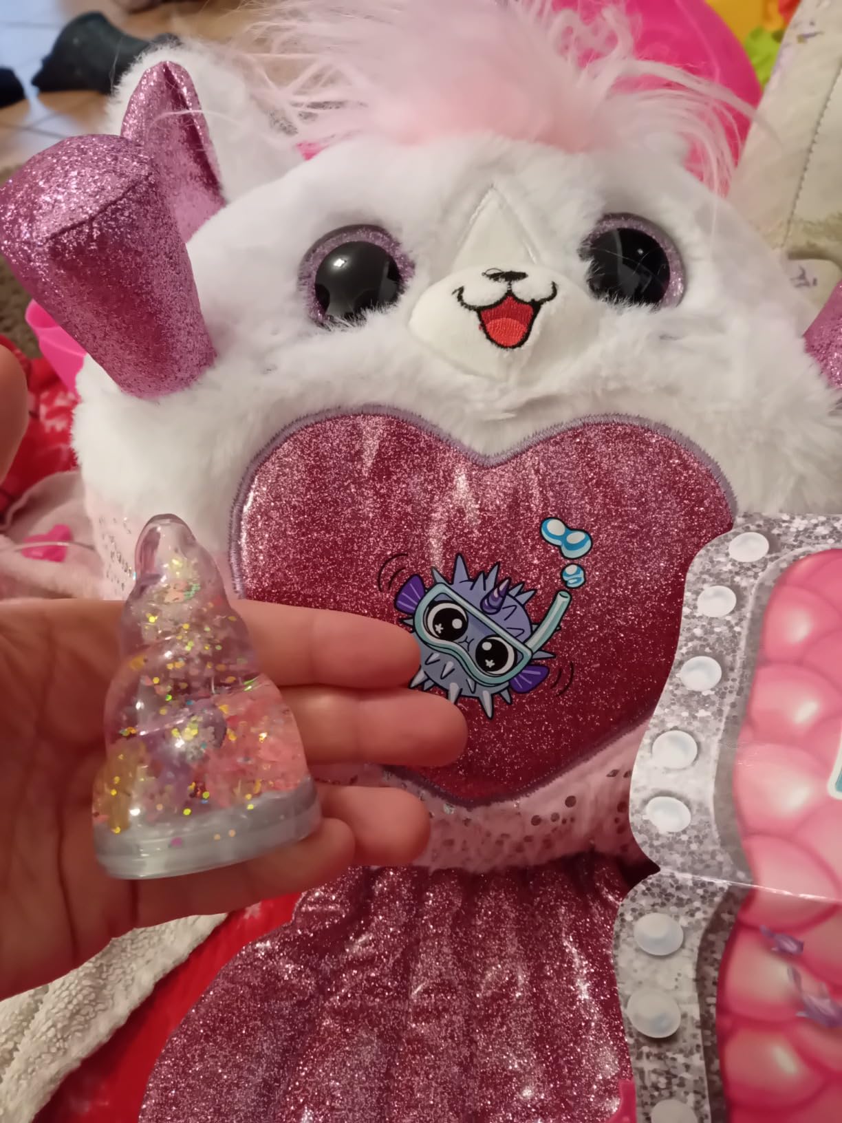 Rainbocorns Mermaidcorn Surprise Kitten sirena peluche serie 7
