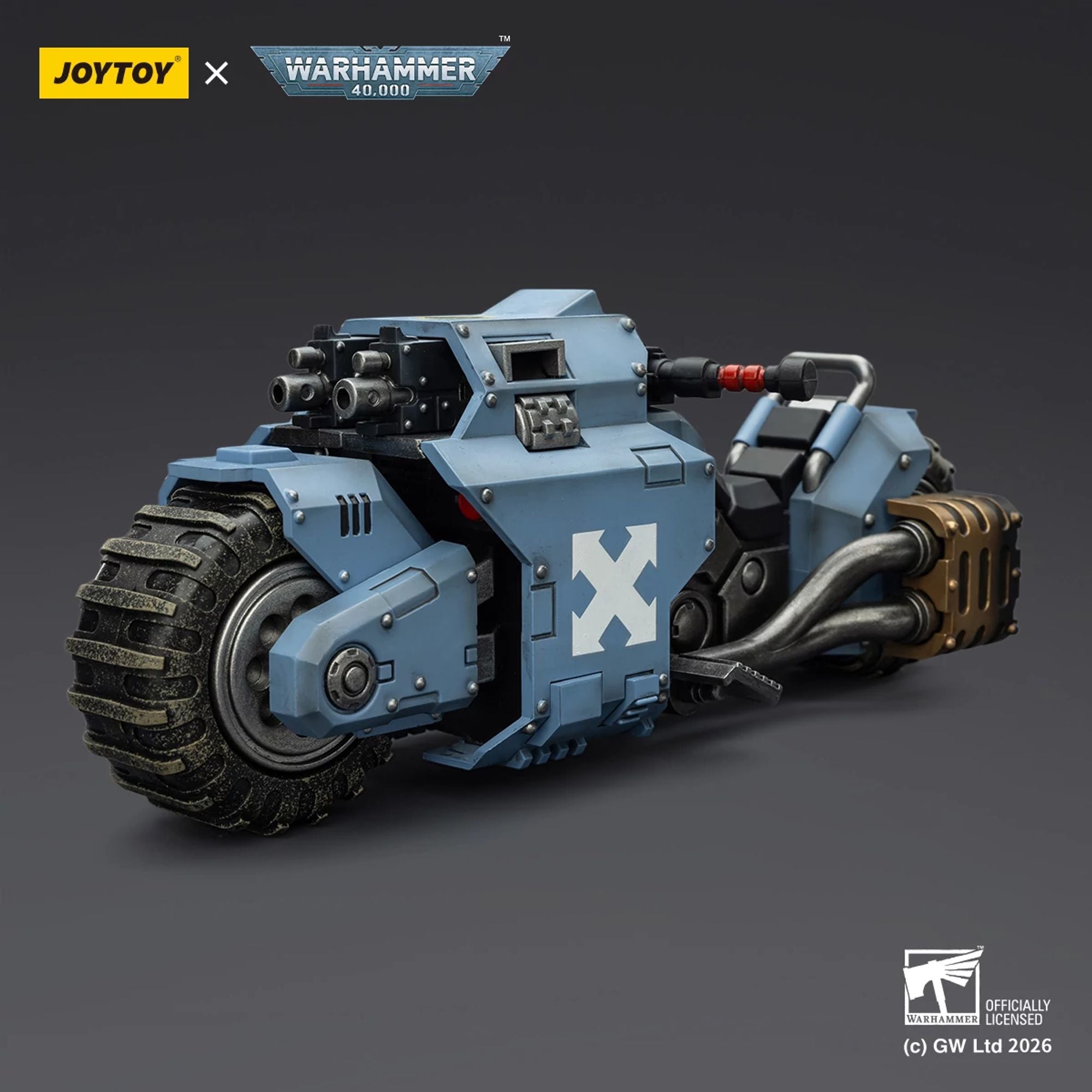 JoyToy Warhammer 40K Space Wolves Raider moto giocattolo