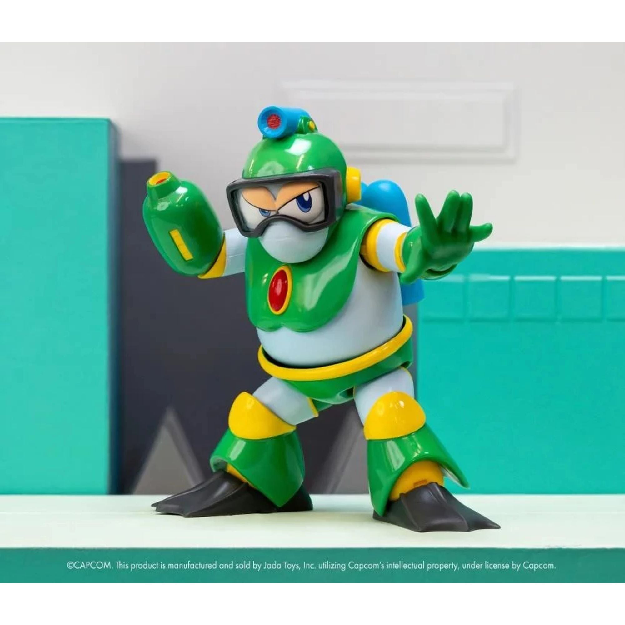 Jada Toys Mega Man Bubble Man action figure 1/12