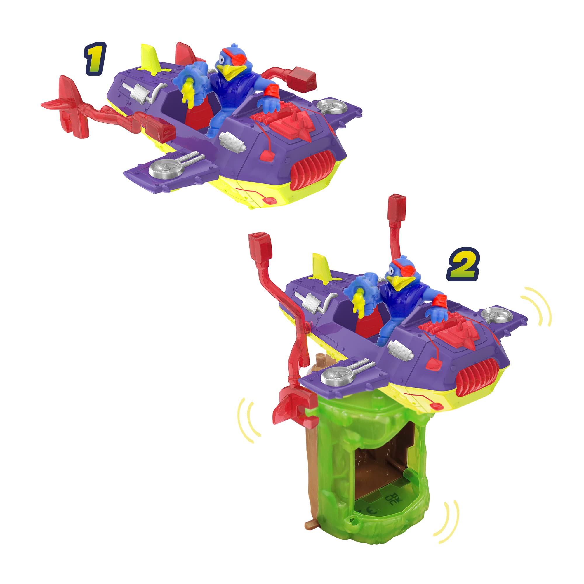 Imc Toys Metazells Collector Plane viola veicolo Coortis S1