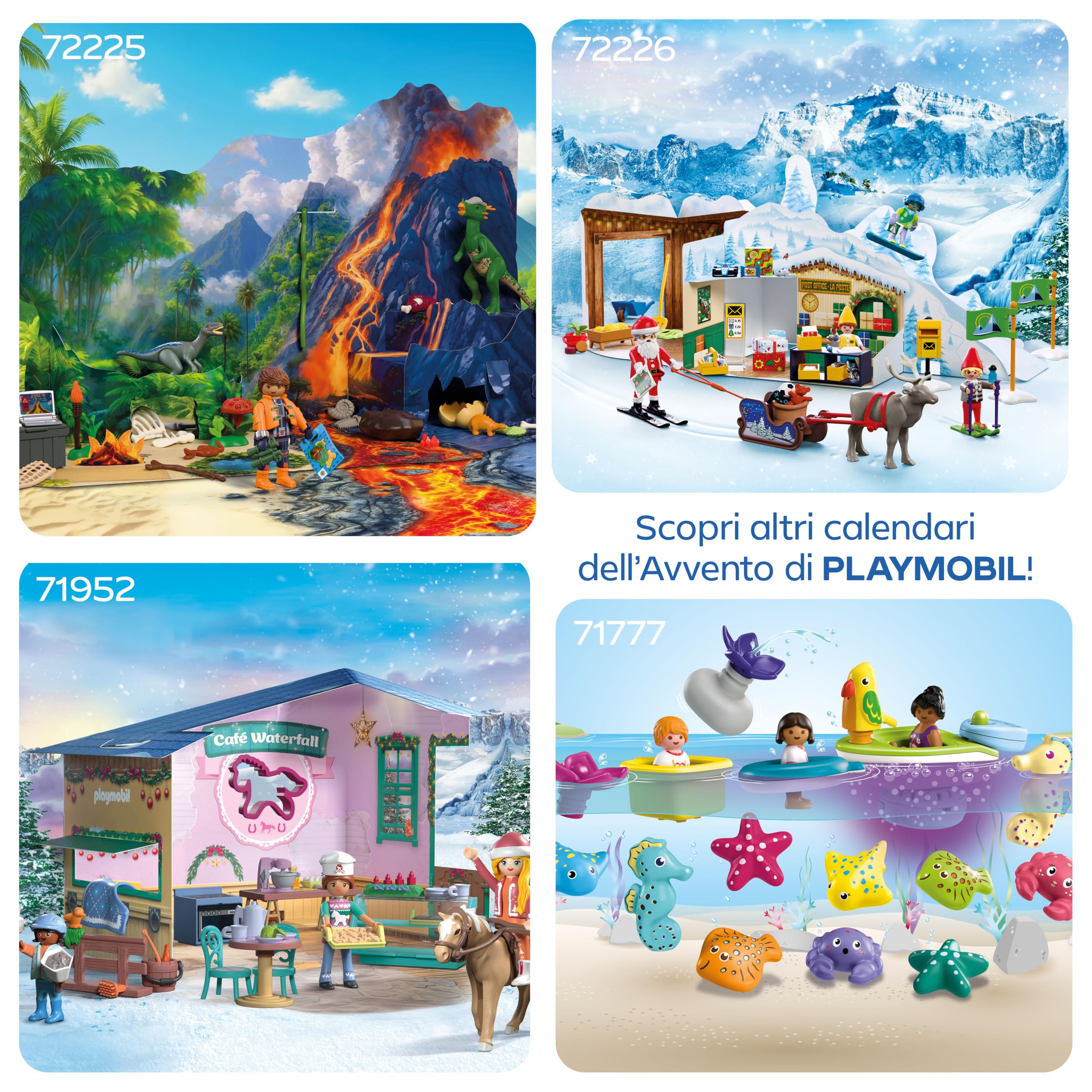 Playmobil Christmas 72226 calendario Avvento Polo Nord slitta