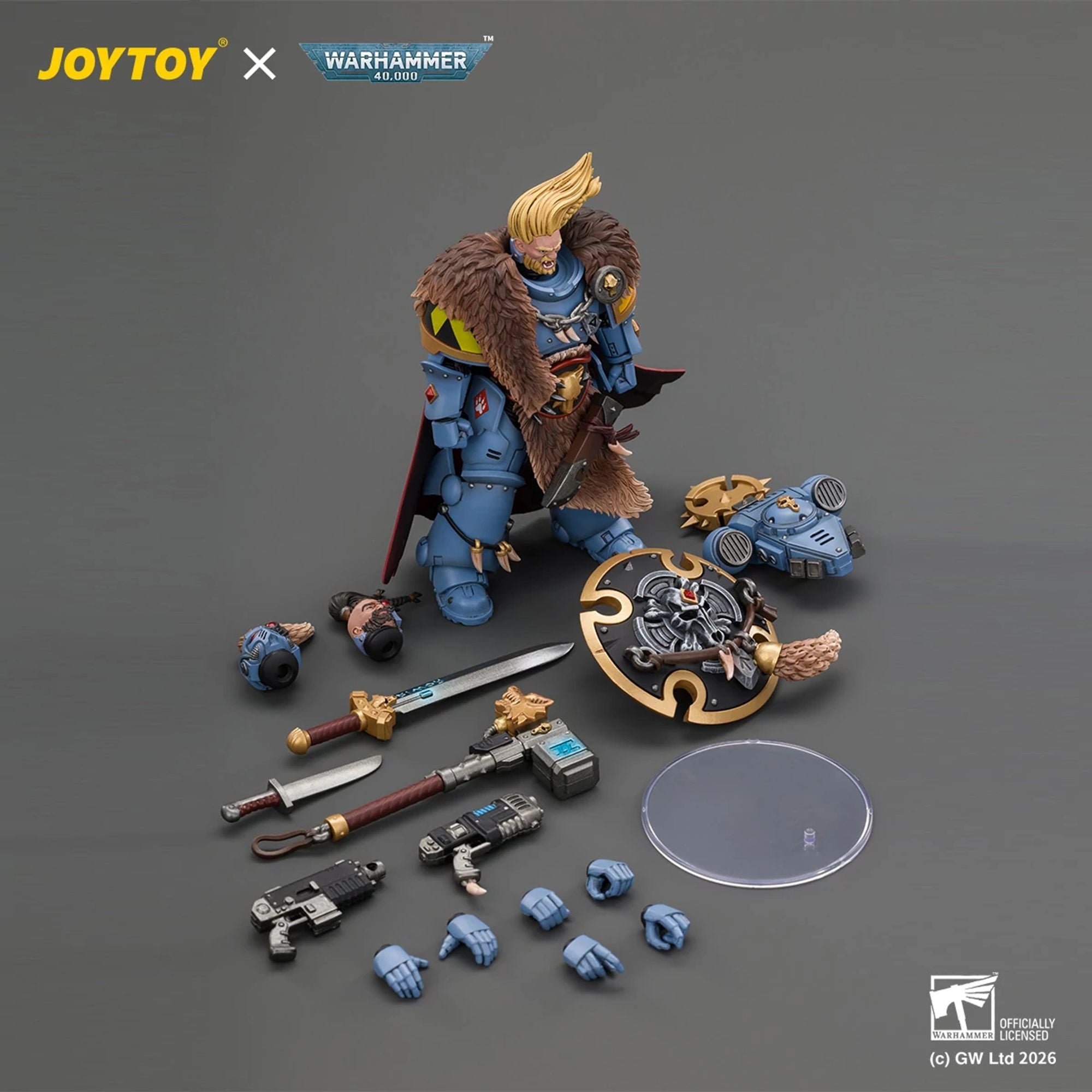 JoyToy Space Wolves Battle Leader Action Figure 1/18