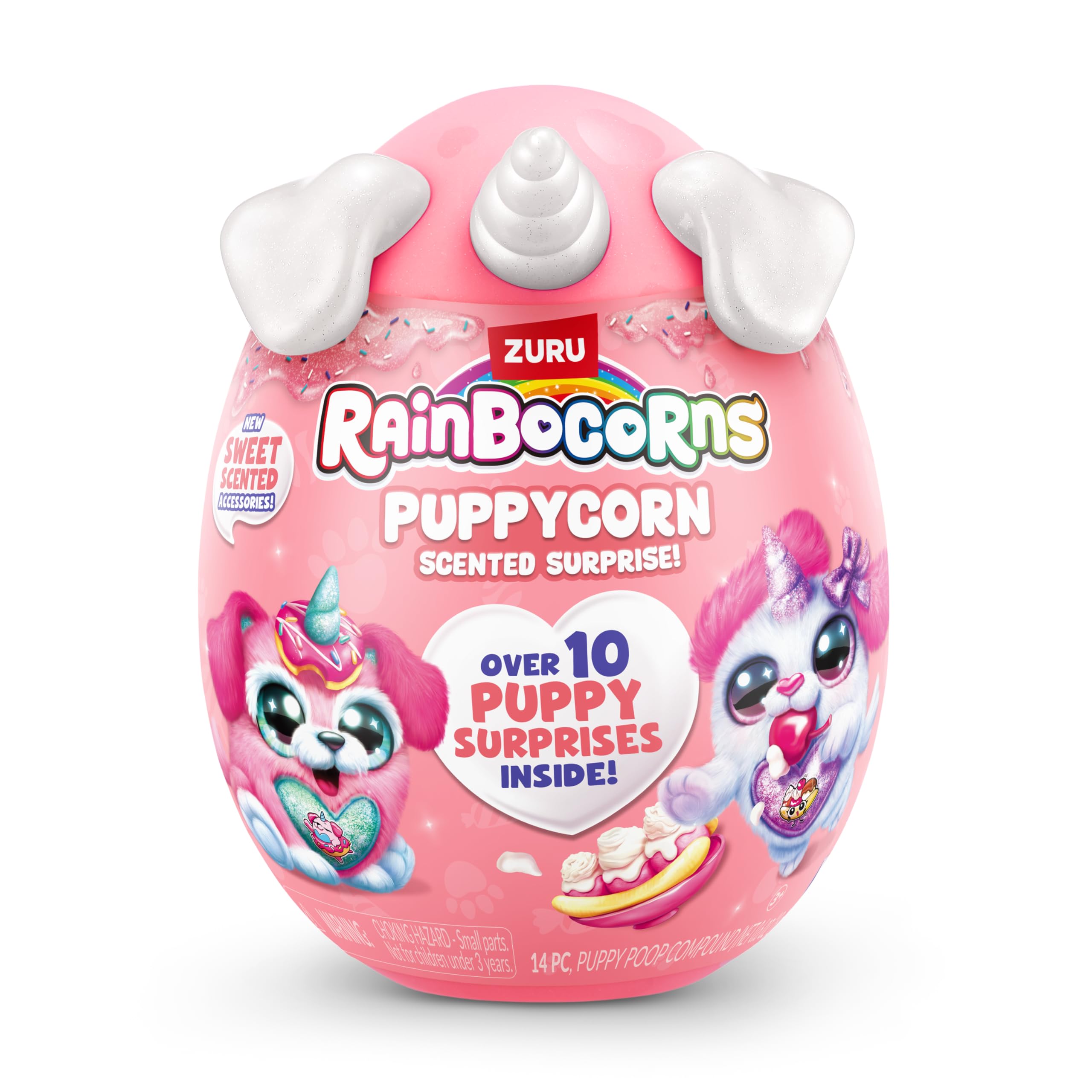 Rainbocorns Puppycorn Scent Surprise Dalmata peluche profumato