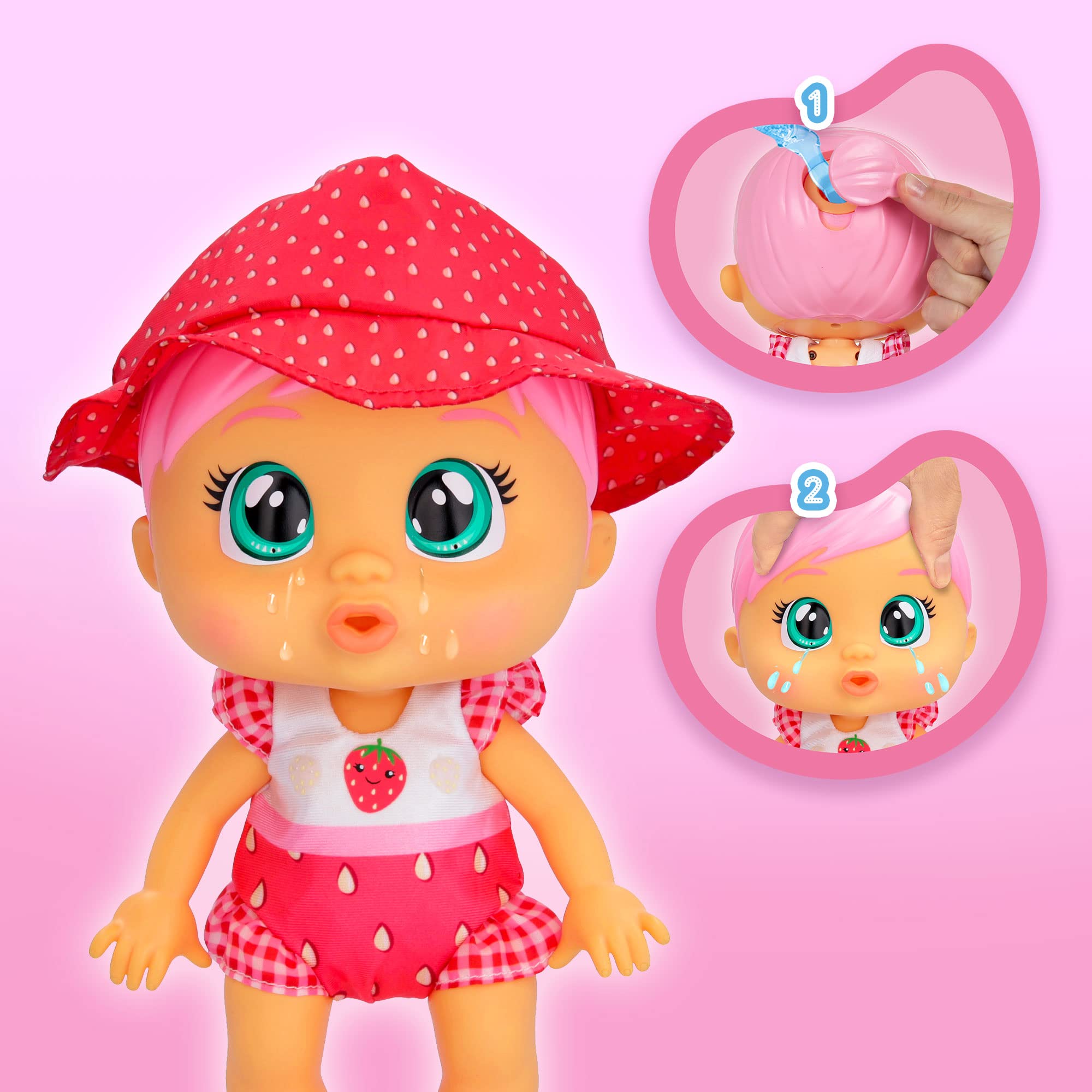 CRY BABIES Fun Sun Ella bambola acqua impermeabile 28 cm