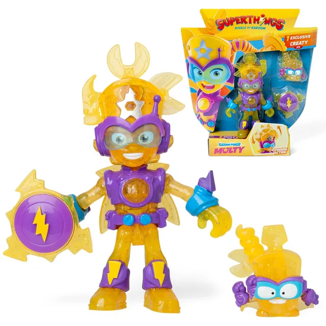SuperThings Kazoom Kids Multy Figura Articolata con Creaty