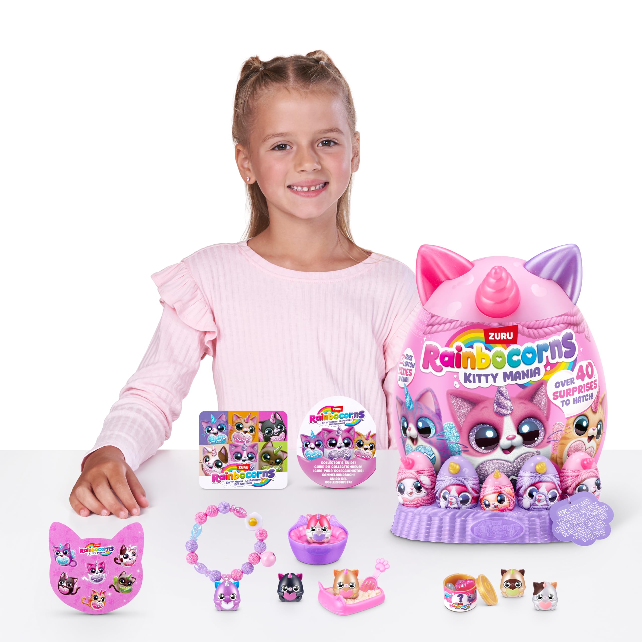 Rainbocorns Kitty Mania peluche Furrina uovo sorprese