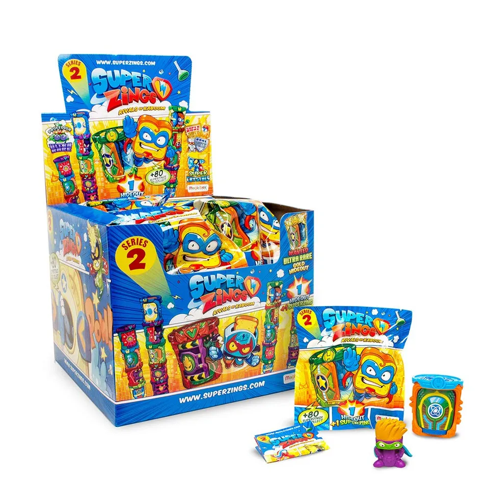 Superthings Series 2 Rivals of Kaboom display 24 bustine figure