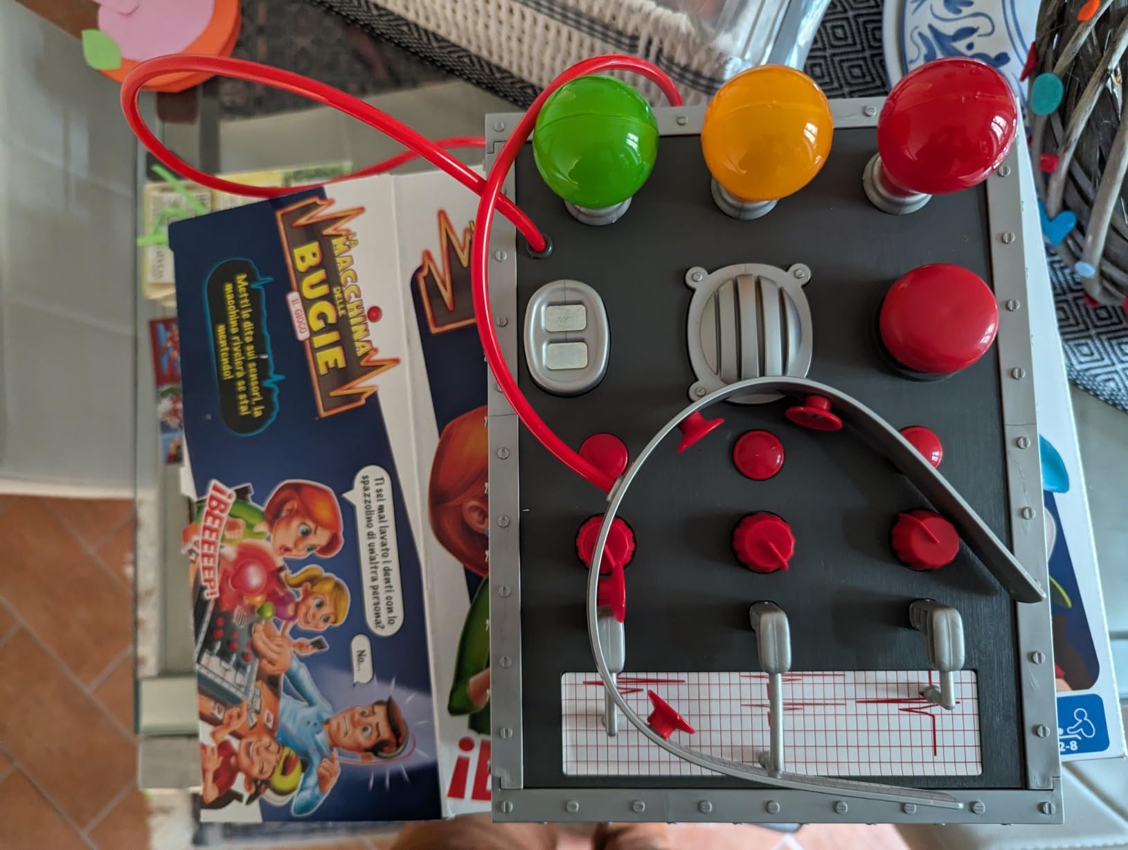 Play Fun Macchina delle Bugie gioco da tavolo italiano 8+ anni