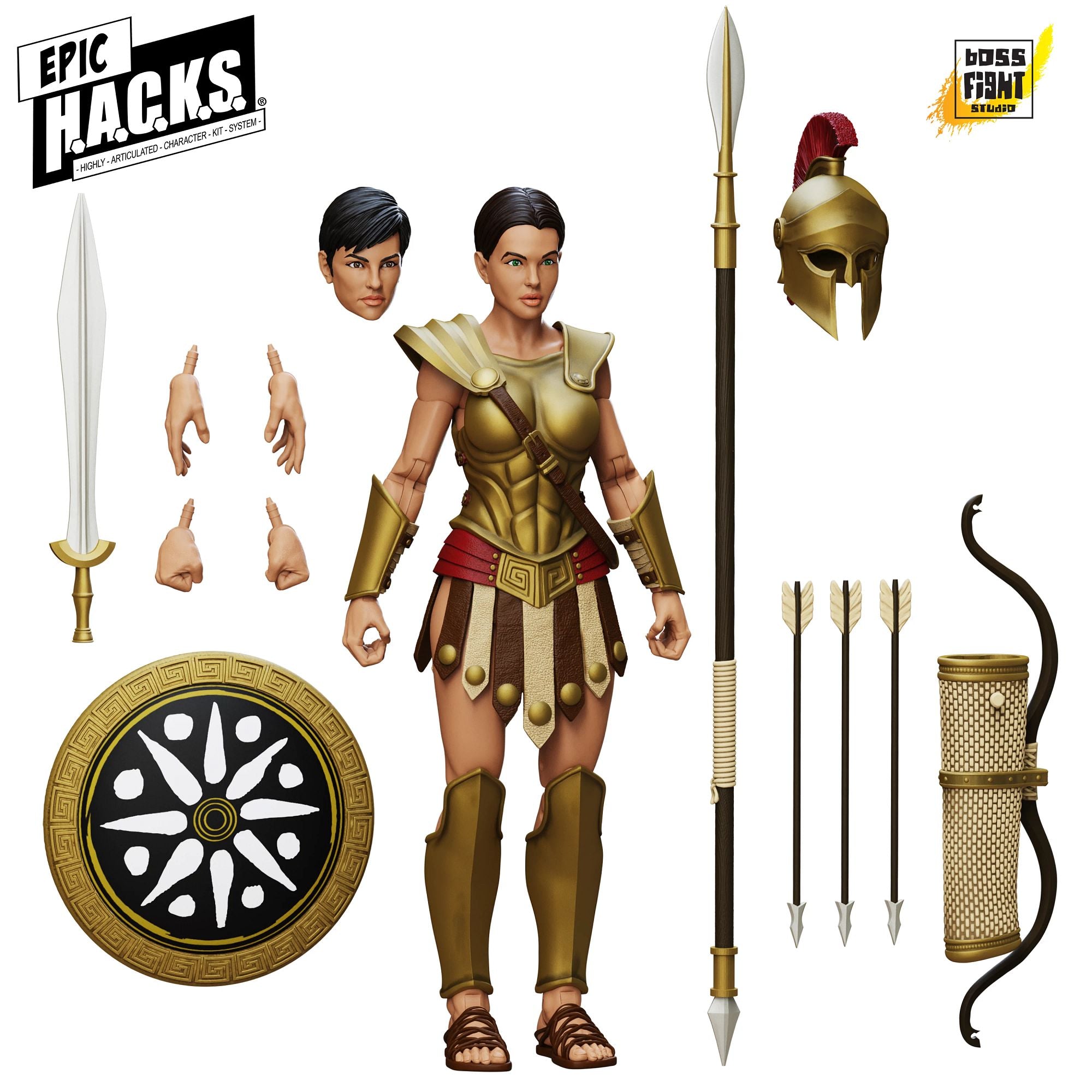Boss Fight Studio Epic H.A.C.K.S. Amazon Warrior action figure