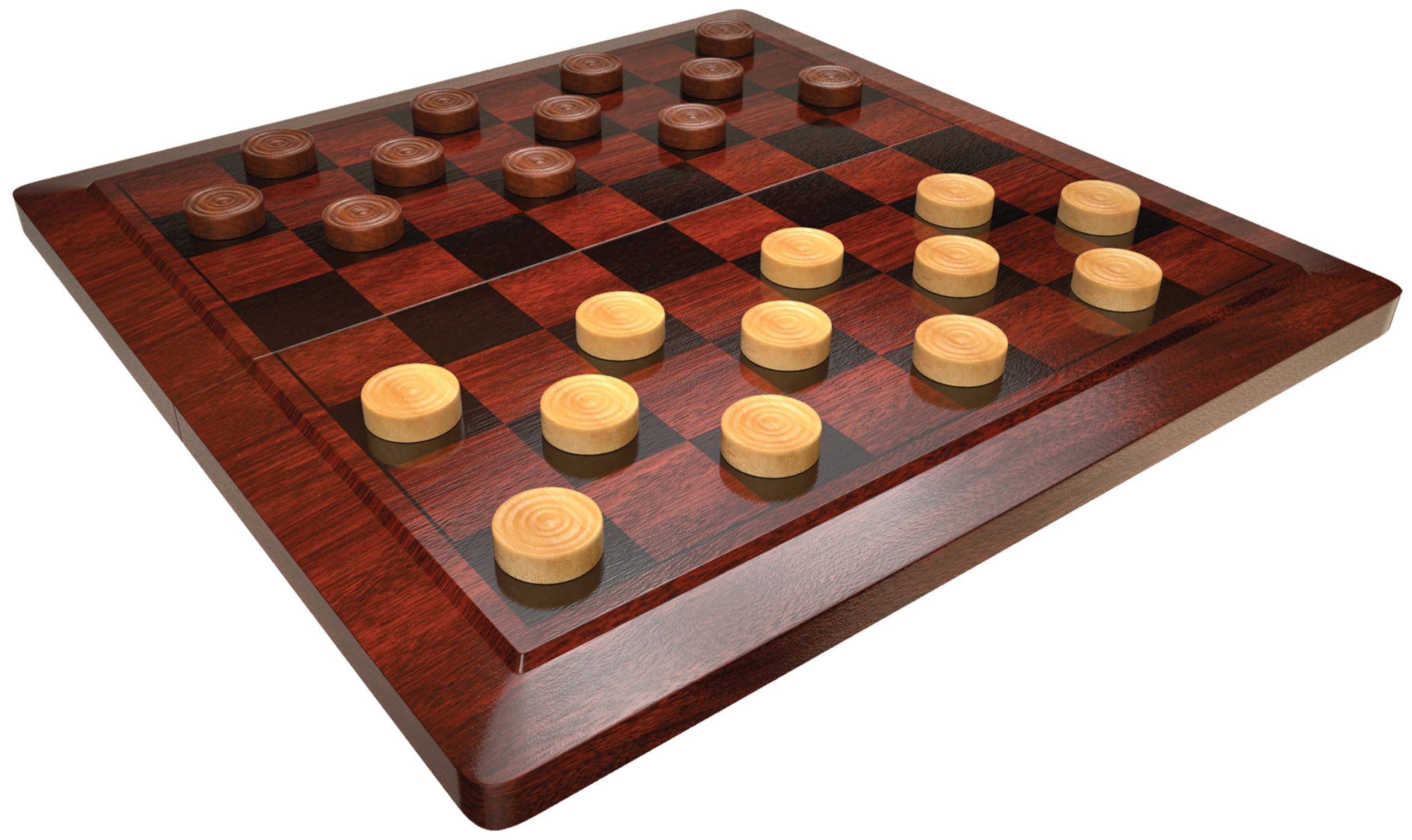 Spin Master Classic Games 6036101 Dama e Scacchi Deluxe Legno