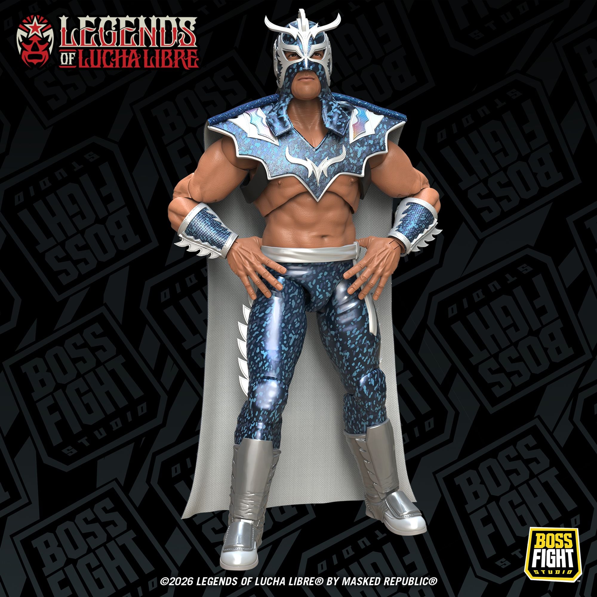 Boss Fight Studio Ultimo Dragon Holographic Deco action figure
