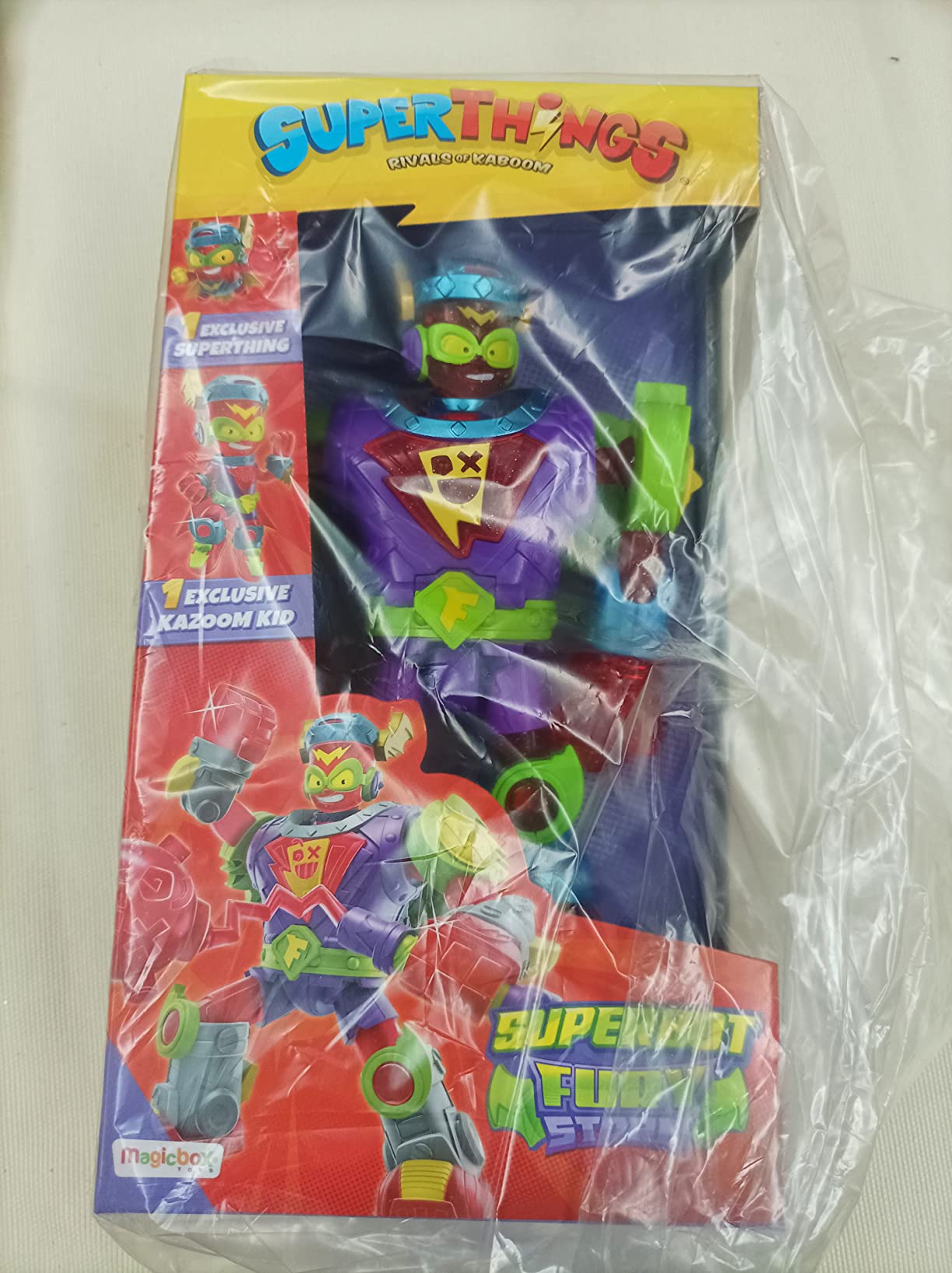 Superthings Superbot Fury Storm robot Kazoom Kid eroe