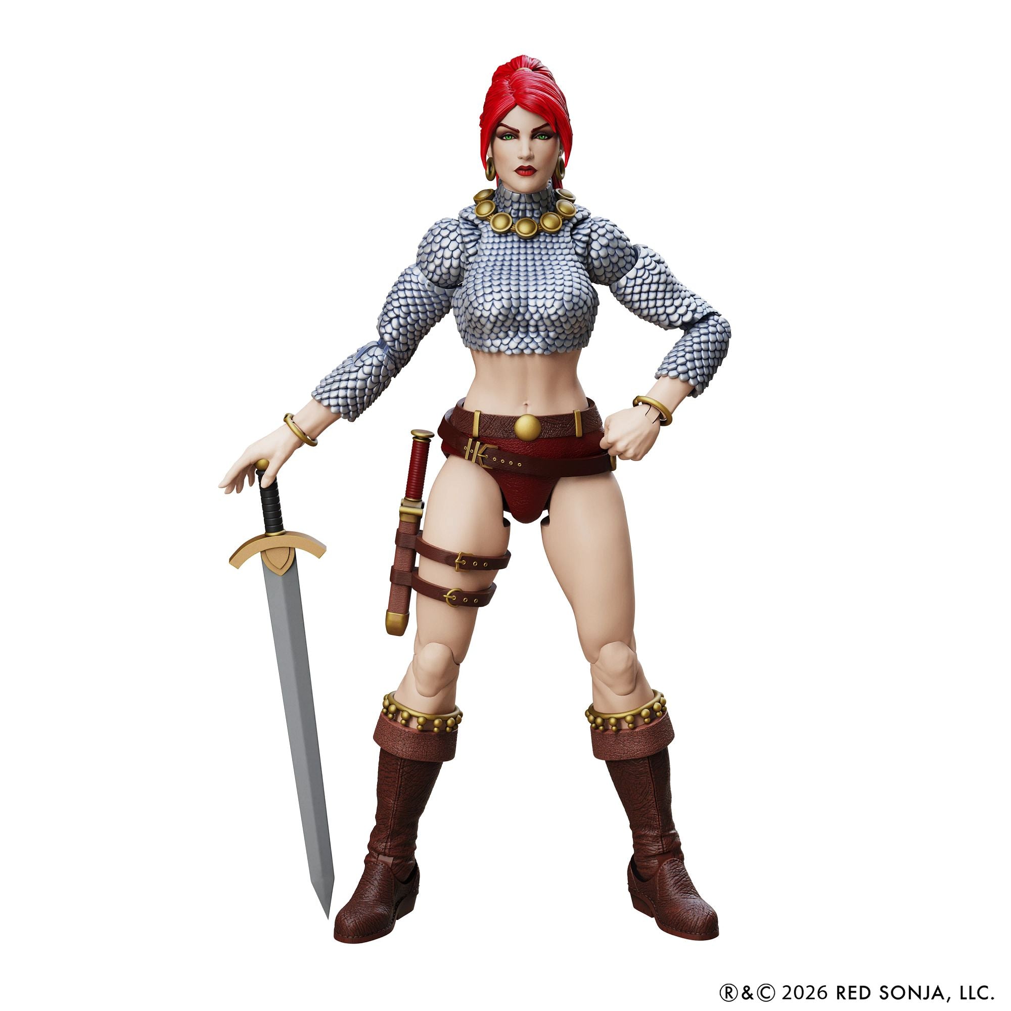 Boss Fight Studio Epic HACKS Immortal Red Sonja action figure 15 cm