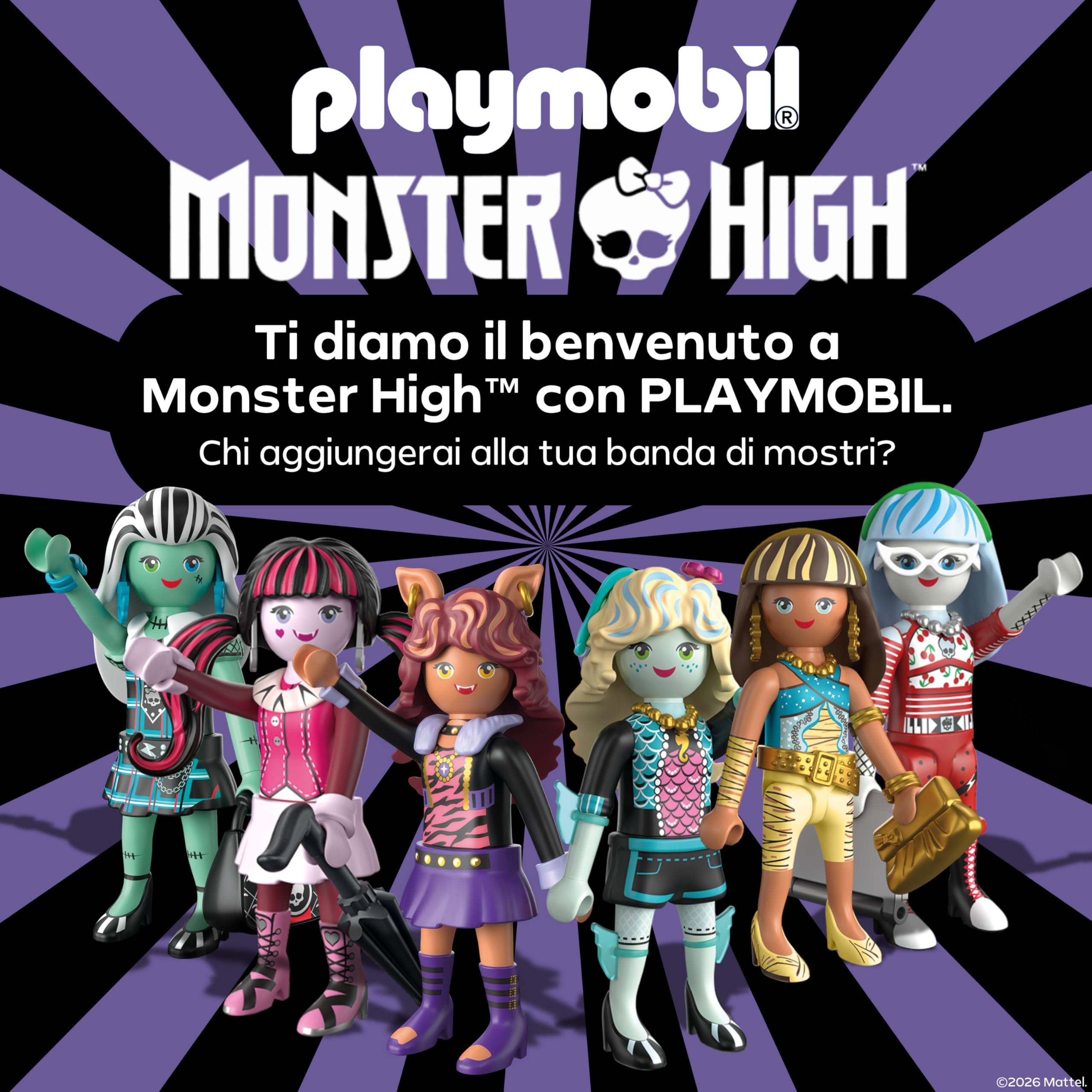 Playmobil Monster High 72146 Abbey armadietti playset Nightmare