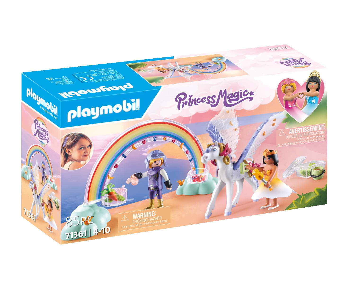 Playmobil Princess Magic 71361 Pegaso arcobaleno principessa