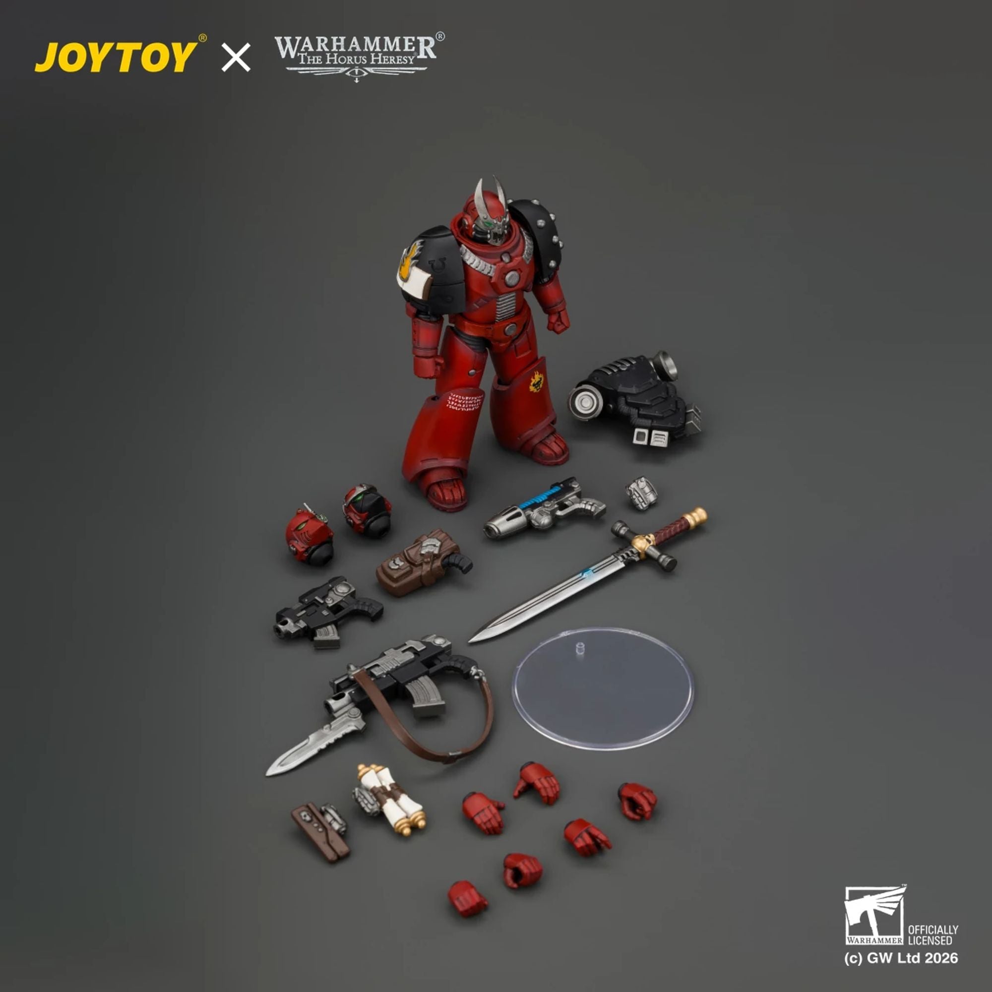 JoyToy Horus Heresy Word Bearers Sergente MkVI action figure
