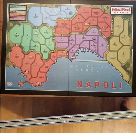 Spin Master RisiKo! Napoli Gioco da Tavolo Strategia 3-4 Giocatori