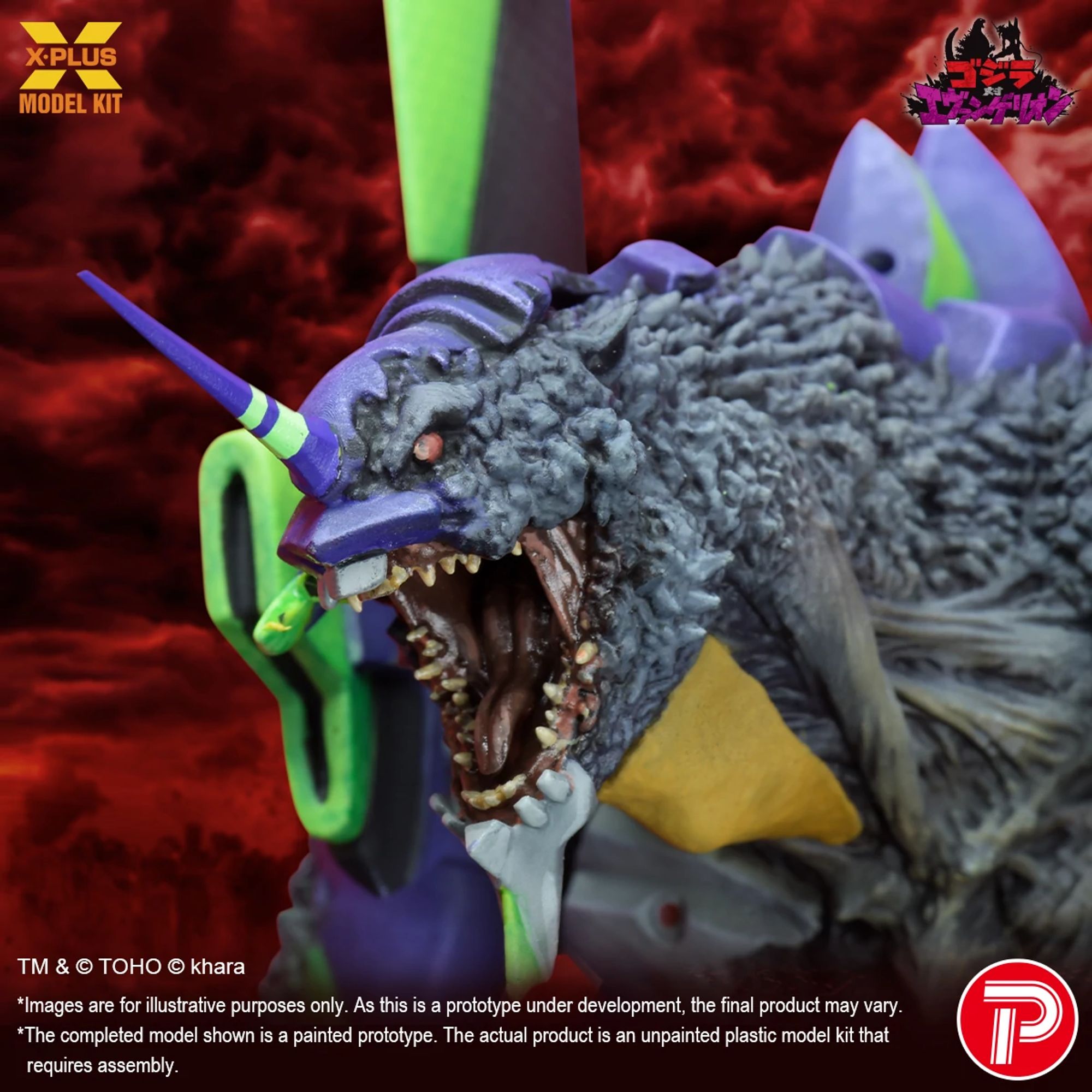 X-Plus Evangelion Eva-01 Awakened model kit plastica