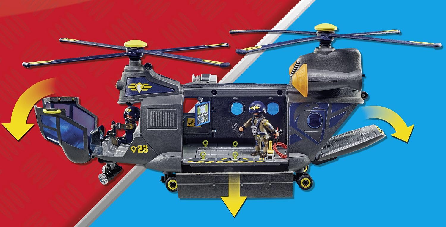 PLAYMOBIL 71149 City Action elicottero polizia unità speciale