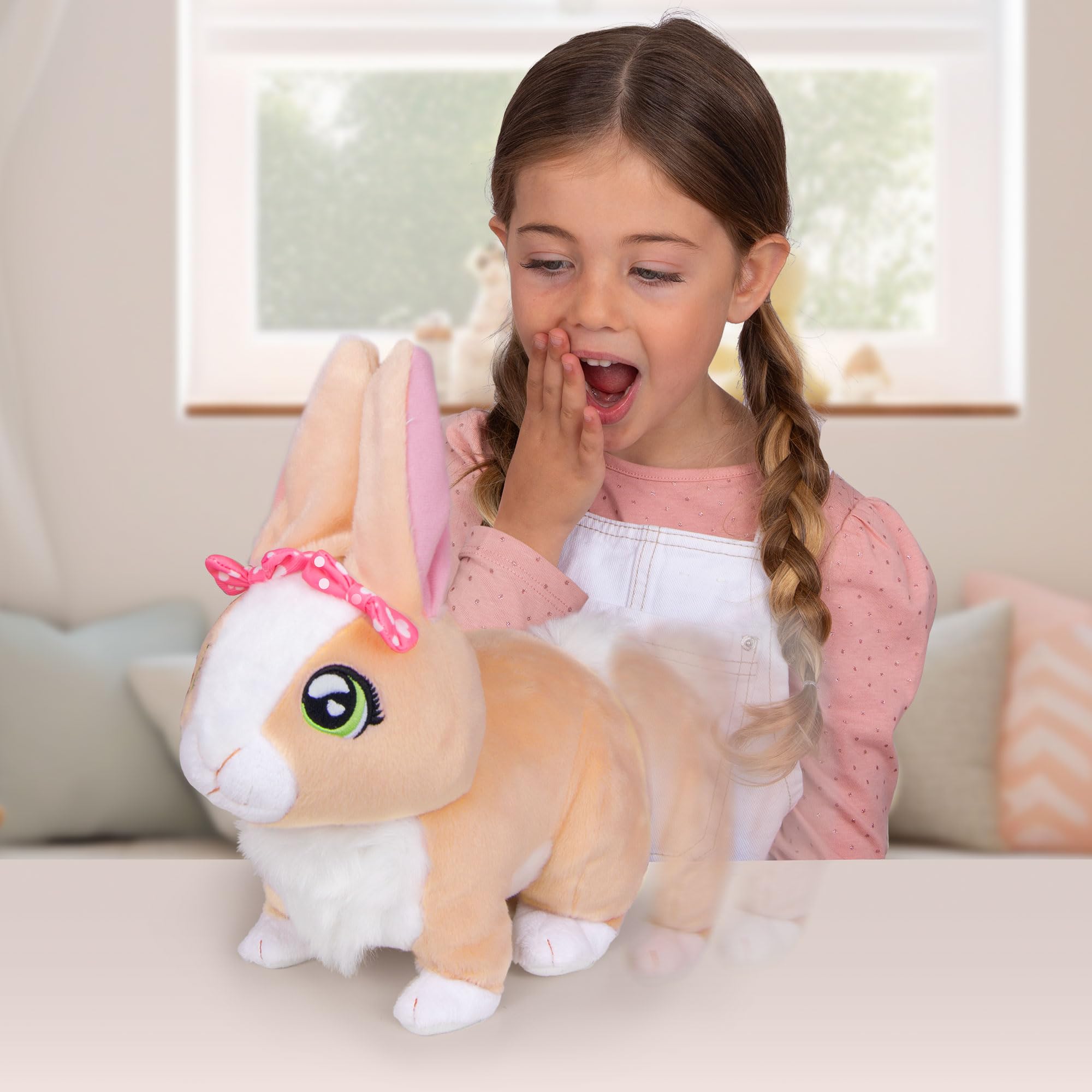 Club Petz Betsy Coniglietta Interattiva Marrone 23 cm