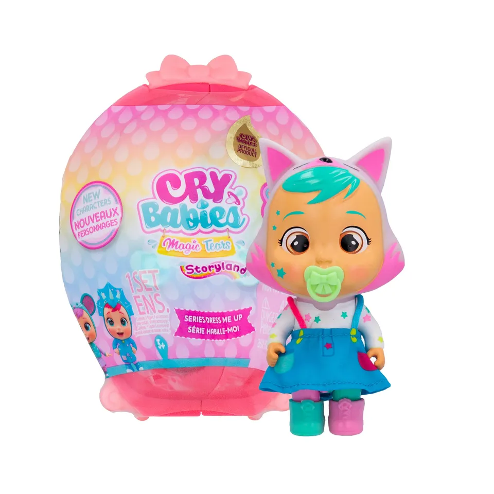 Cry Babies Magic Tears Dress Me Up bambola vestire 13cm