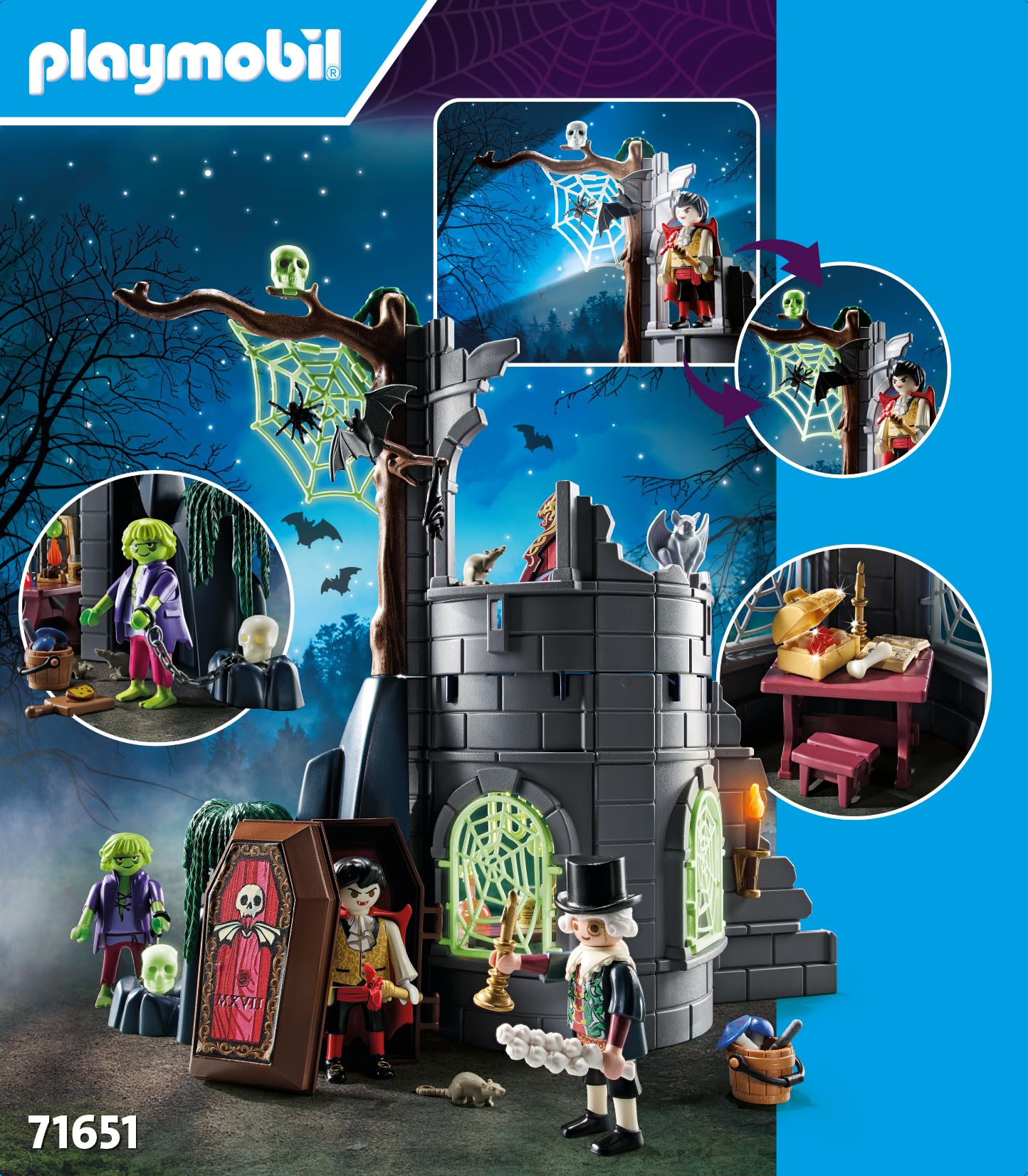 Playmobil Pirates 71651 Rovine spettrali playset 88 pezzi