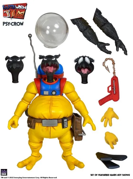 Premium DNA Earthworm Jim Psy-Crow 1/12 Action Figure