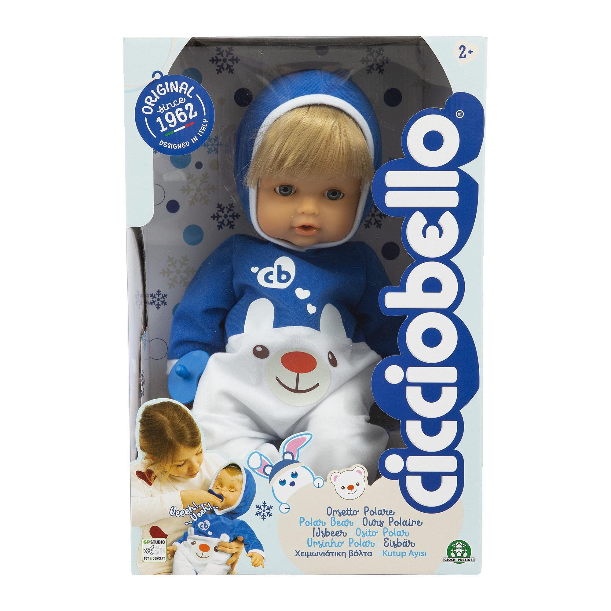 Cicciobello Classic Orsetto Polare bambola 42 cm pianto