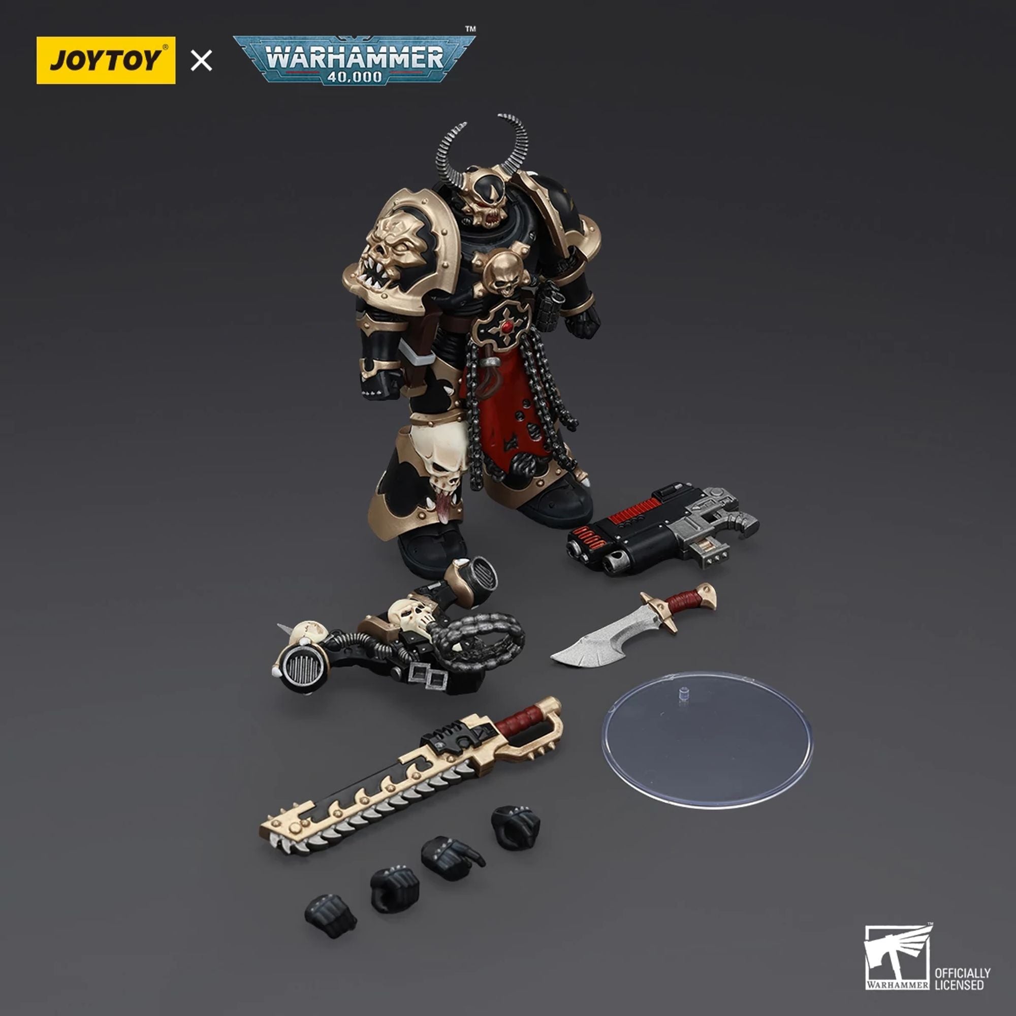 JoyToy Warhammer 40K Black Legion Chosen action figure 1/18