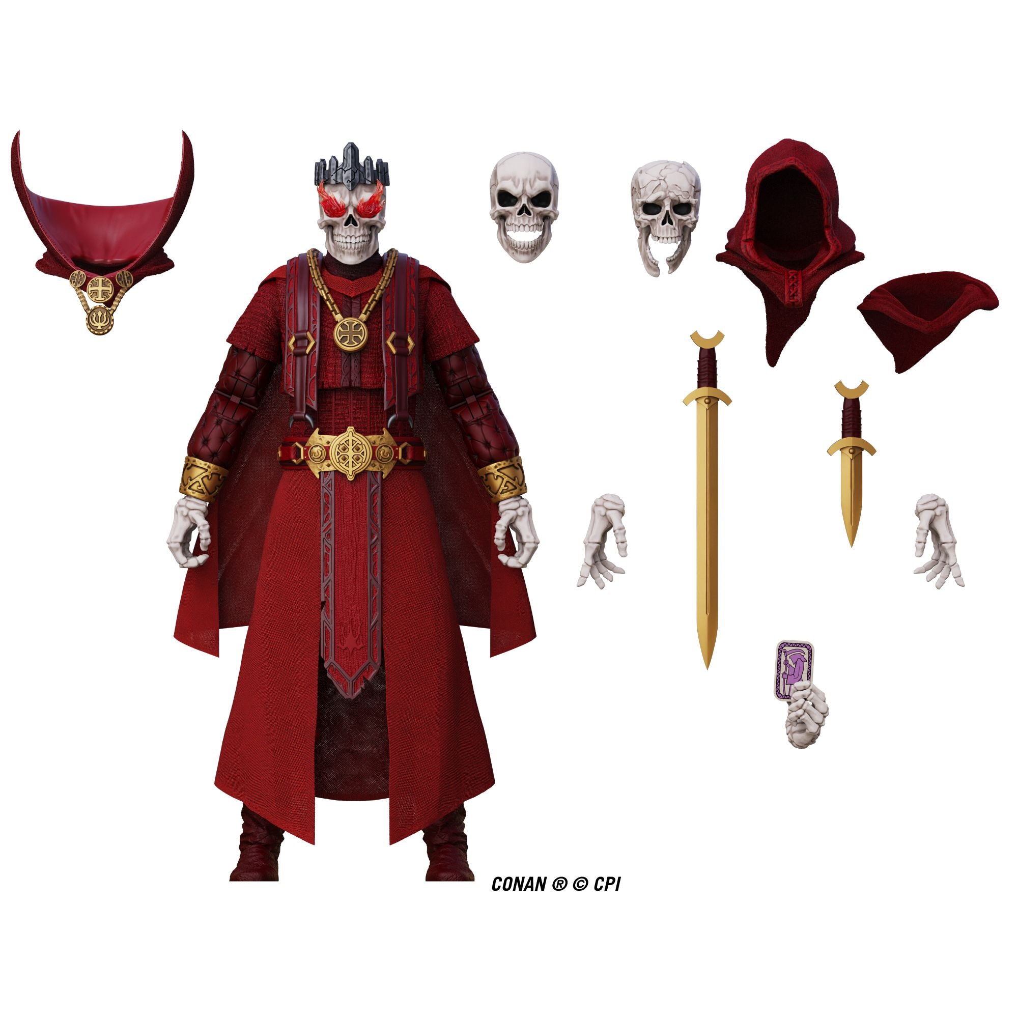 Boss Fight Epic HACKS Thulsa Doom action figure 15cm