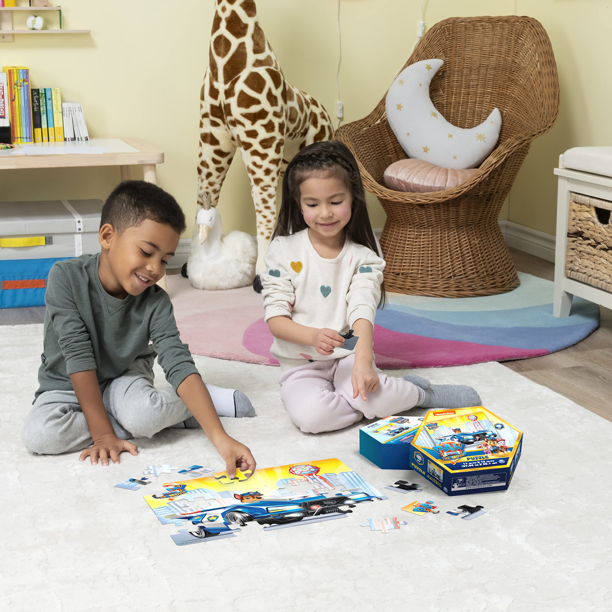 Spin Master Paw Patrol Puzzle 48 Pezzi Super Film 4+ Anni