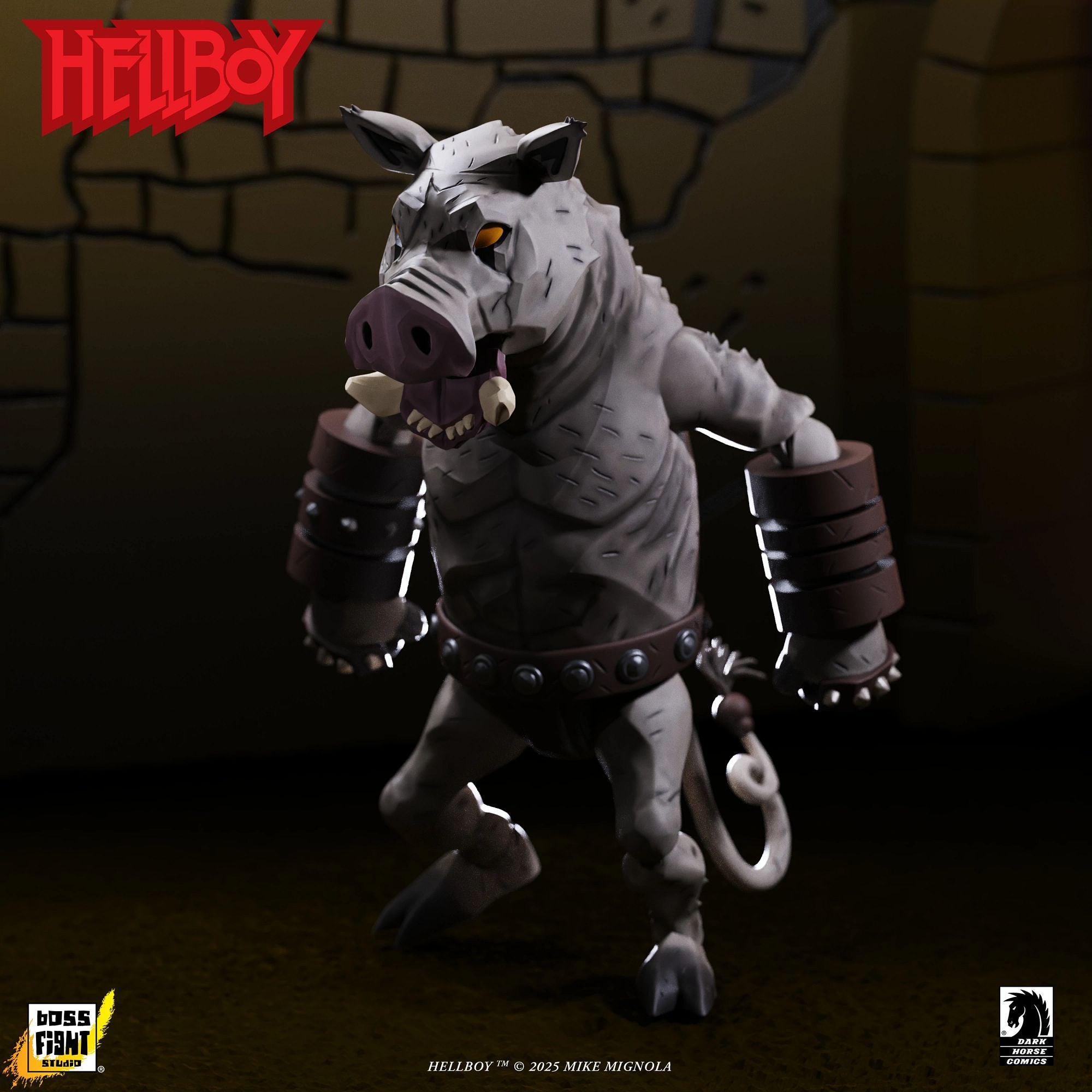 Boss Fight Studio Hellboy Gruagach The Wild Hunt action figure 1/12