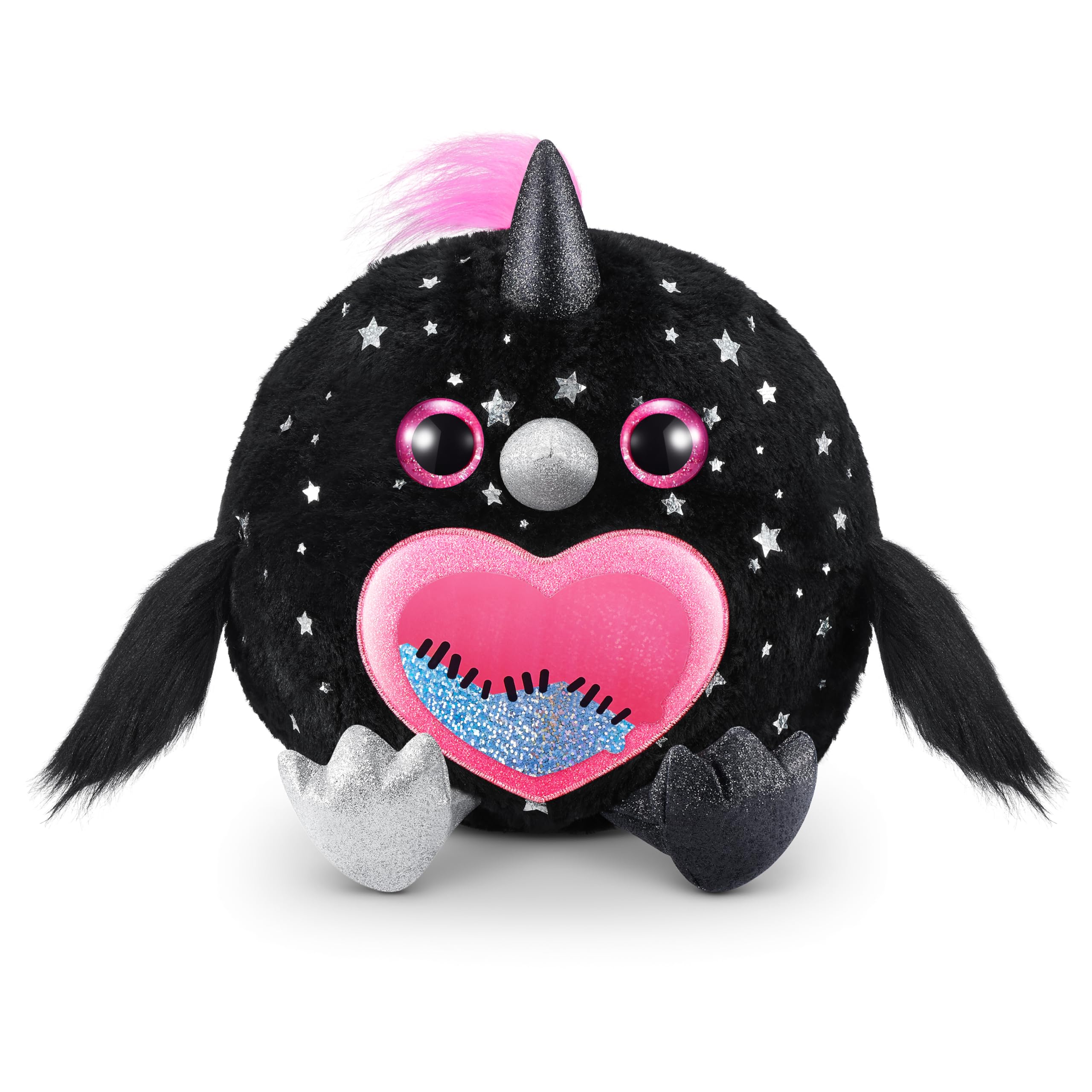 Rainbocorns Monstercorn Surprise peluche Raven corvo