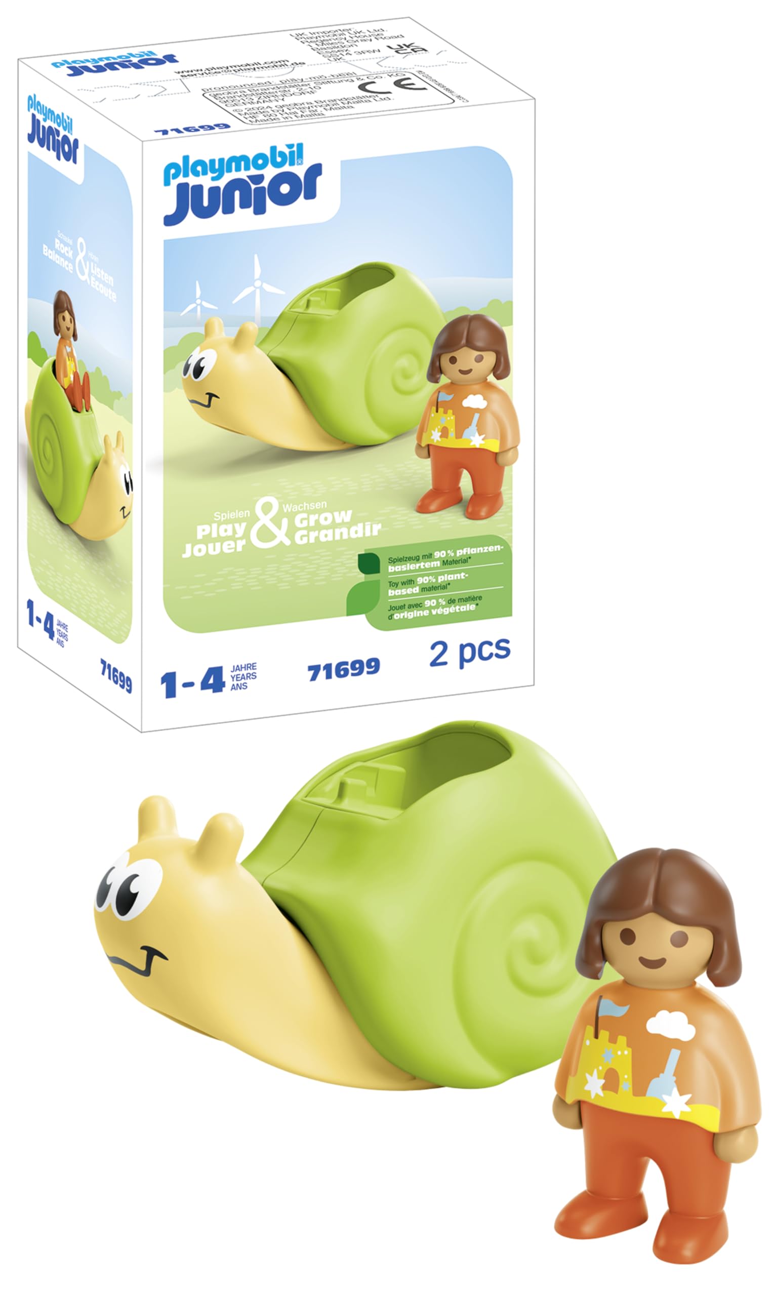 Playmobil Junior 71681 Arca di Noè Portatile 15 Pezzi