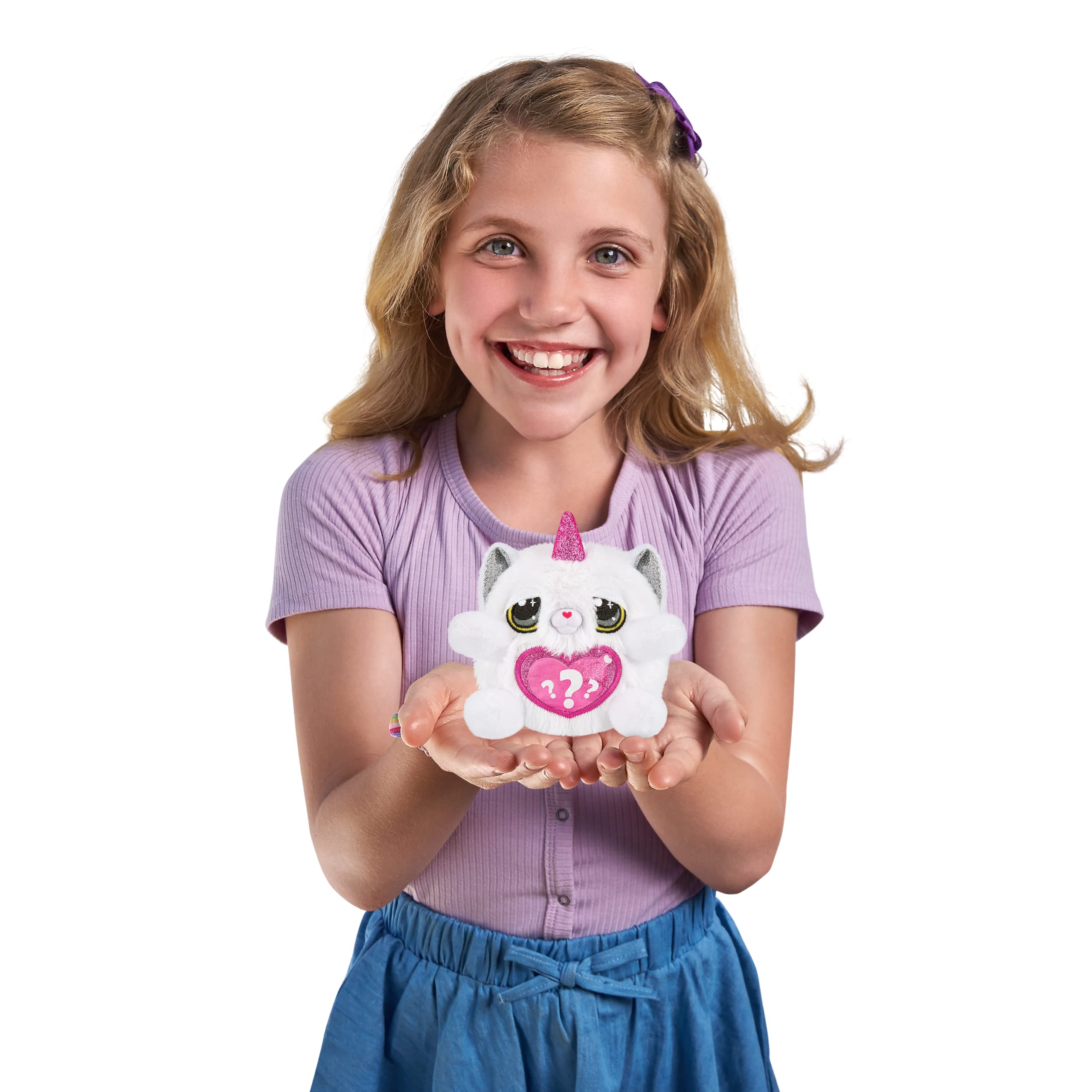 Rainbocorns Kittycorn Surprise Peluche Gatto Cincillà Bolle