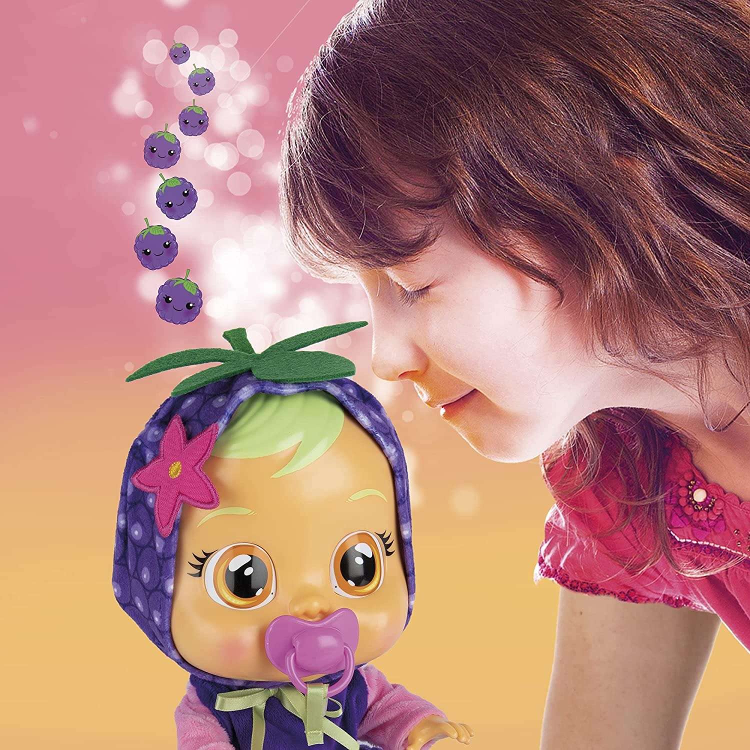 Cry Babies Tutti Frutti bambola Mori mora 30 cm profumata